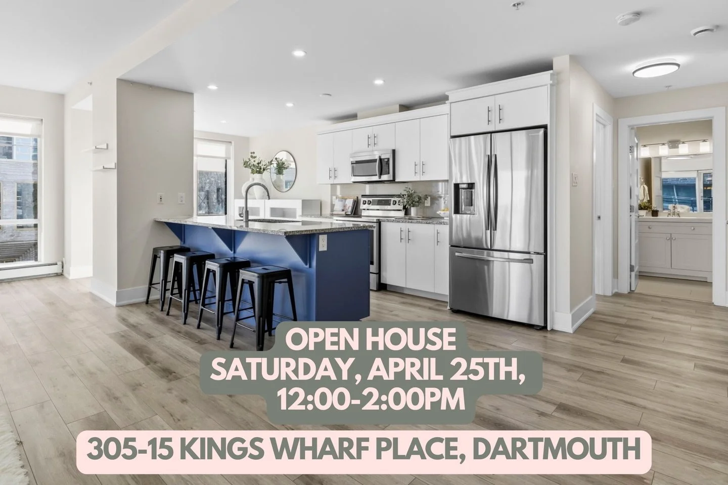 Welcome to 305&ndash;15 Kings Wharf Place &mdash; where weekends look like waterfront walks, coffee runs, and &ldquo;why didn&rsquo;t we do this sooner?&rdquo;

This bright, modern condo brings the lifestyle upgrade: ✨ Ocean views  ✨ Open-concept liv
