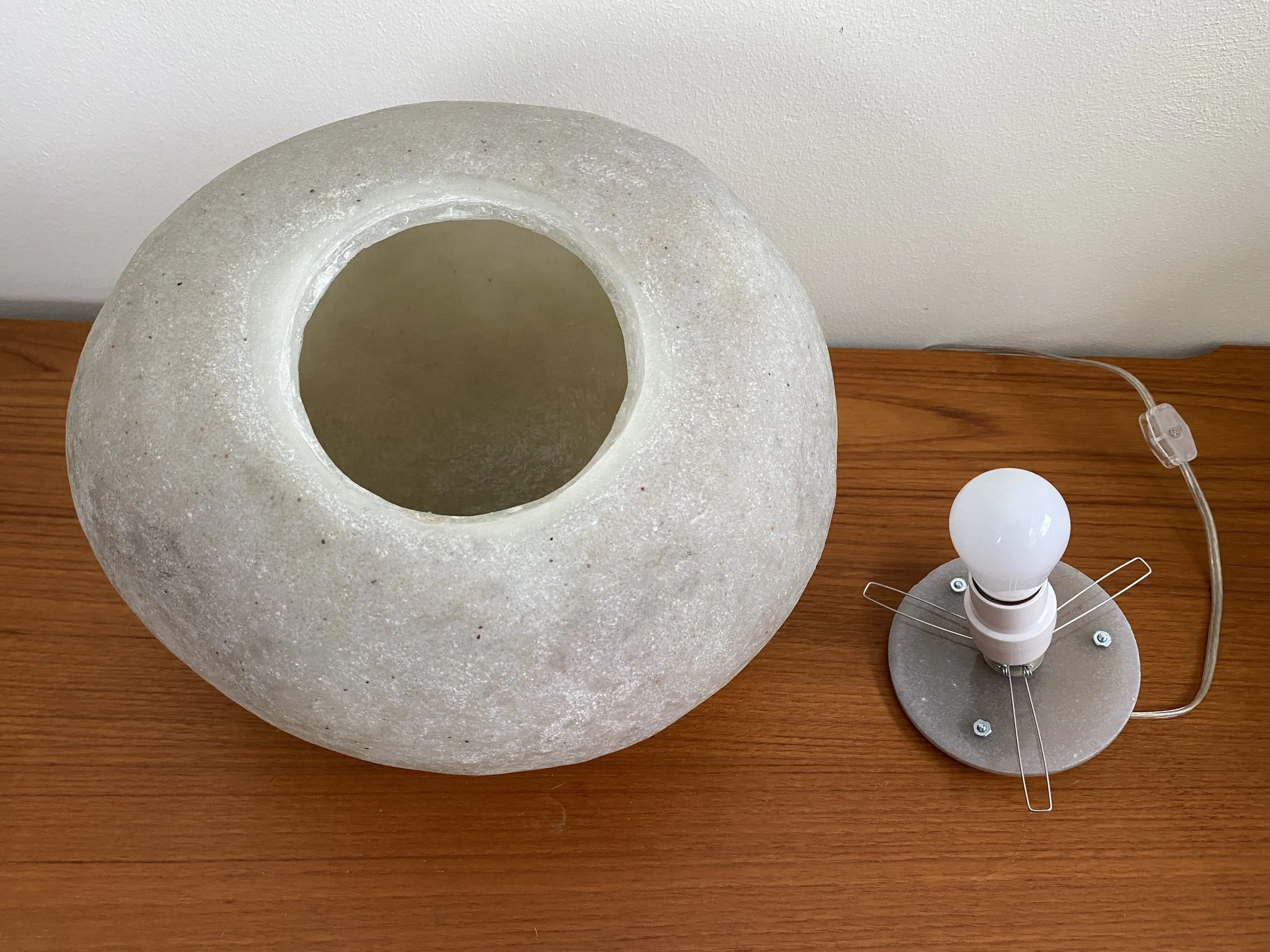 Fiberglass Rock Lamp — Avant Lamps