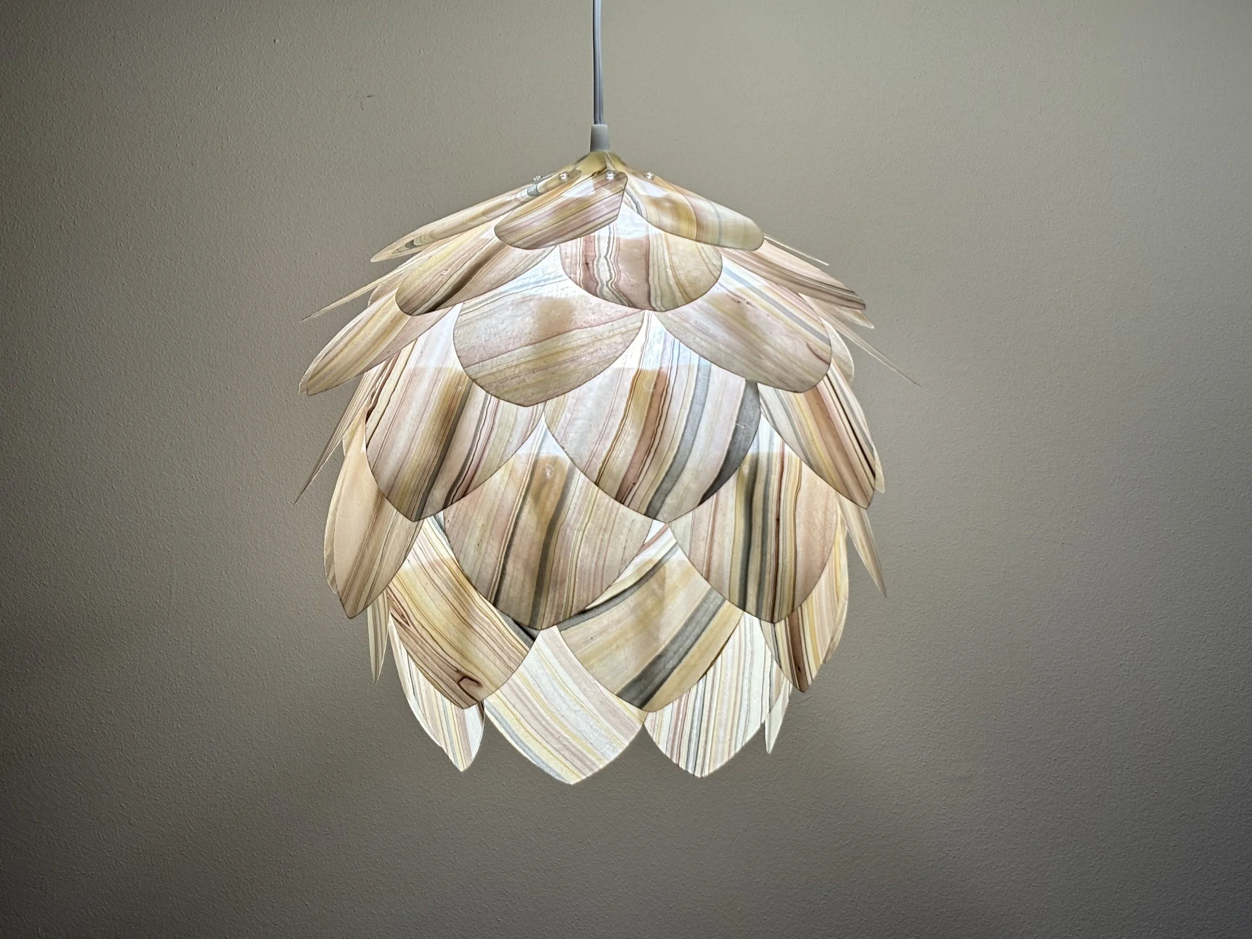 Scandinavian Pinecone Pendant Light #2