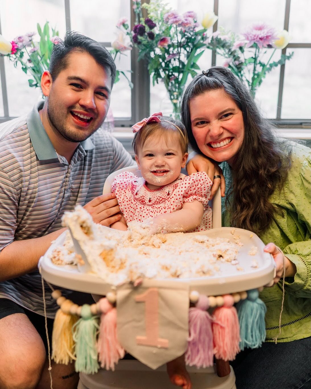 Ruby&rsquo;s 1st birthday party!!! 🌸🌈🐞 

Her birthday is on March 2nd and mine is on the 5th! I&rsquo;m so excited we get to have a week long bday extravaganza together every year, it&rsquo;s the best thing ever. Kev, buckle up hehe! What a sweet 
