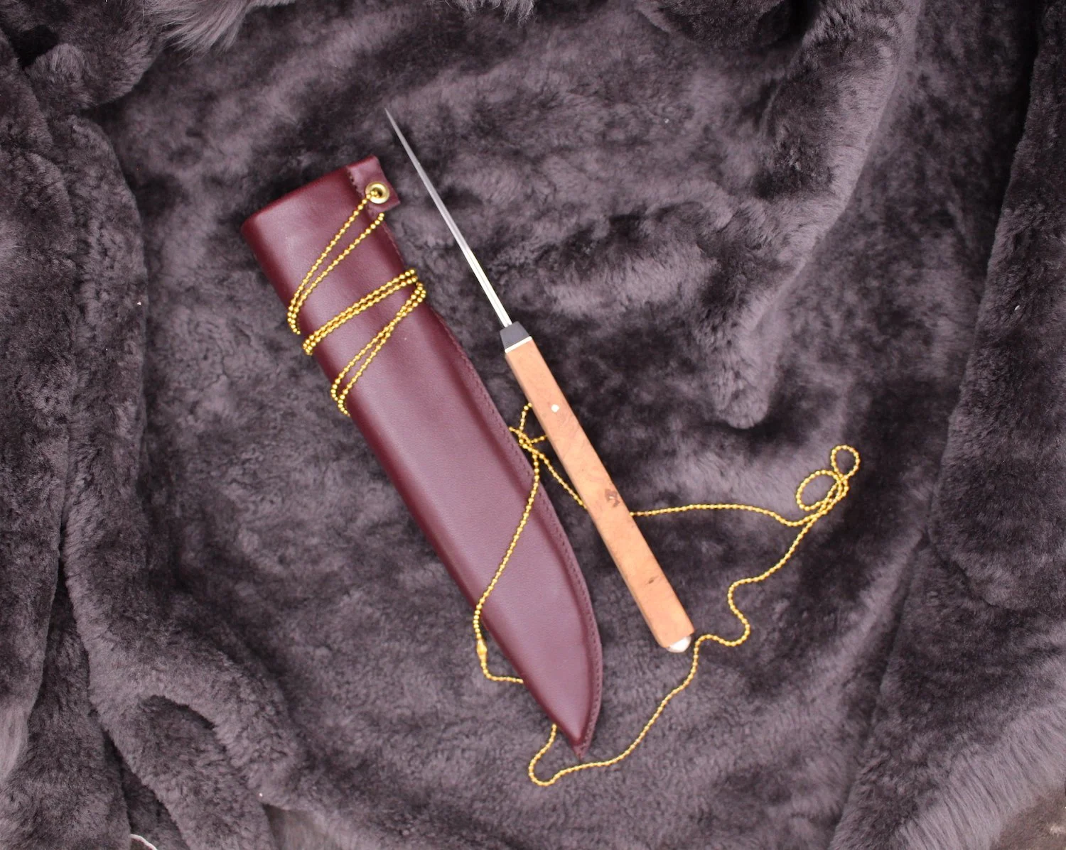 handmade knife by pola malandain suminagashi et bruyere plume 3.JPG