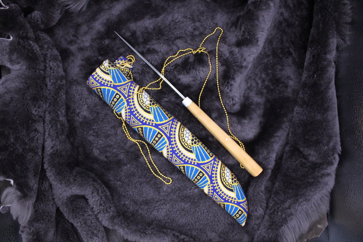 handmade knife by pola malandain suminagashi et buis plume 4.JPG