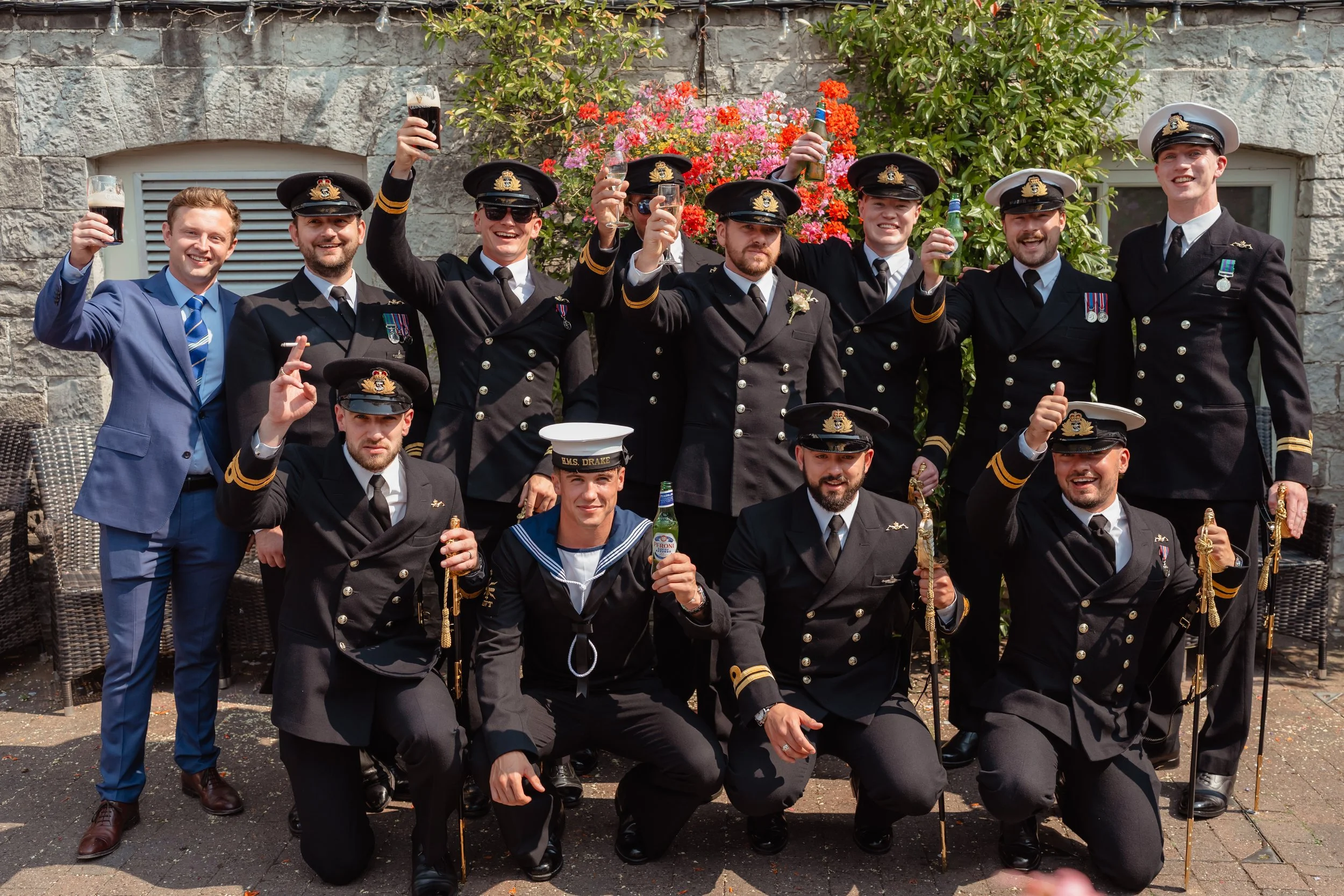 Royal Navy wedding