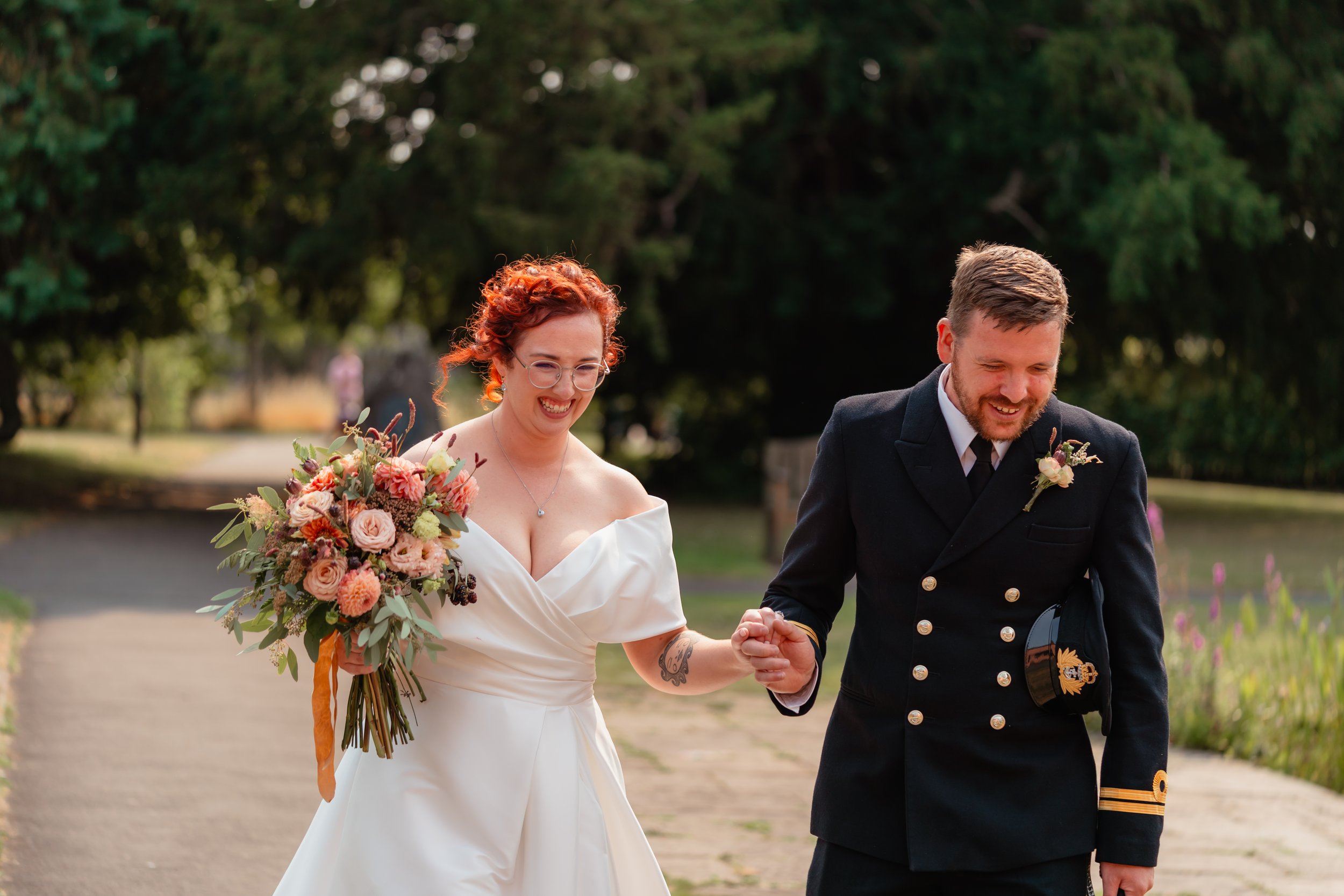 Wedding couple Cowbrige