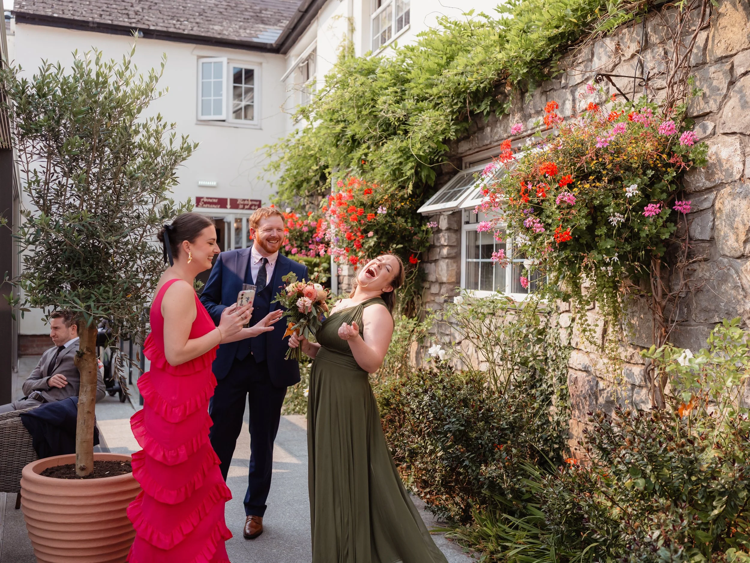 Cowbridge wedding reception