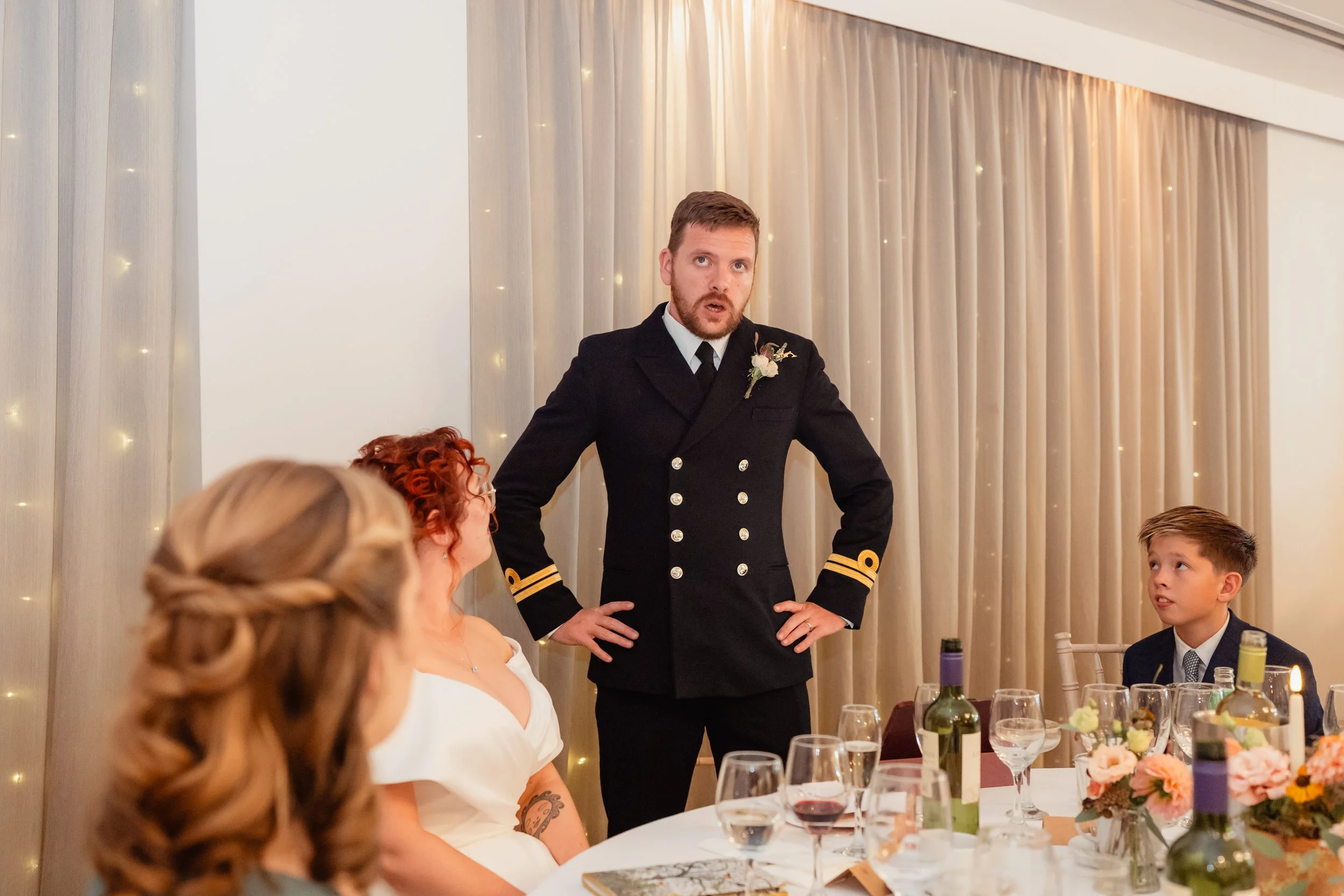 Groom speech