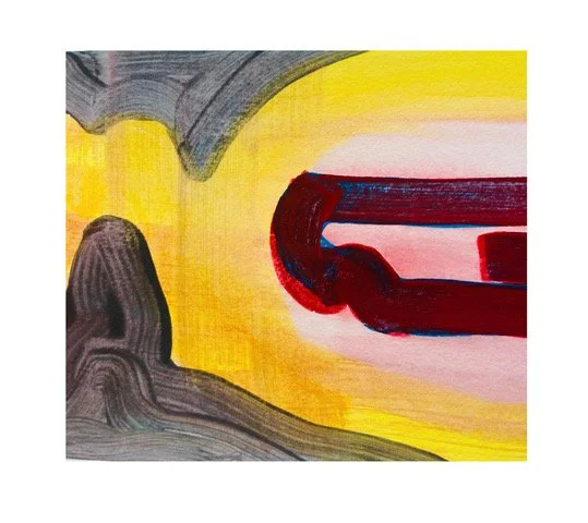 In the air 3,
11 4/5 x 15 7/10 inches,
Gouache on paper,
2021