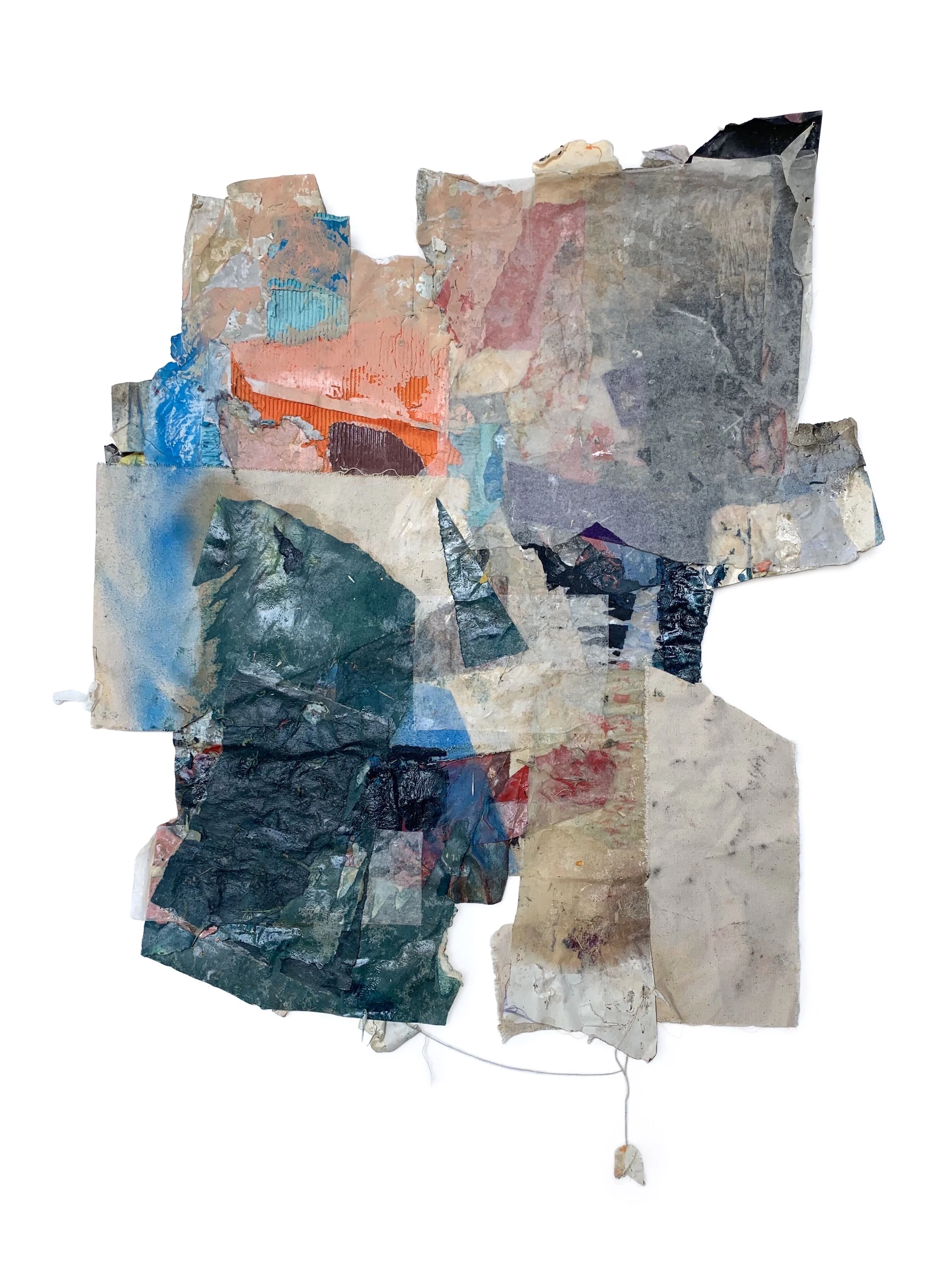 El sabor del poder,
30 3/10 x 26 inches,
Oil, acrylic, spray paint, linseed oil, paper, canvas cutouts on canvas,
2021