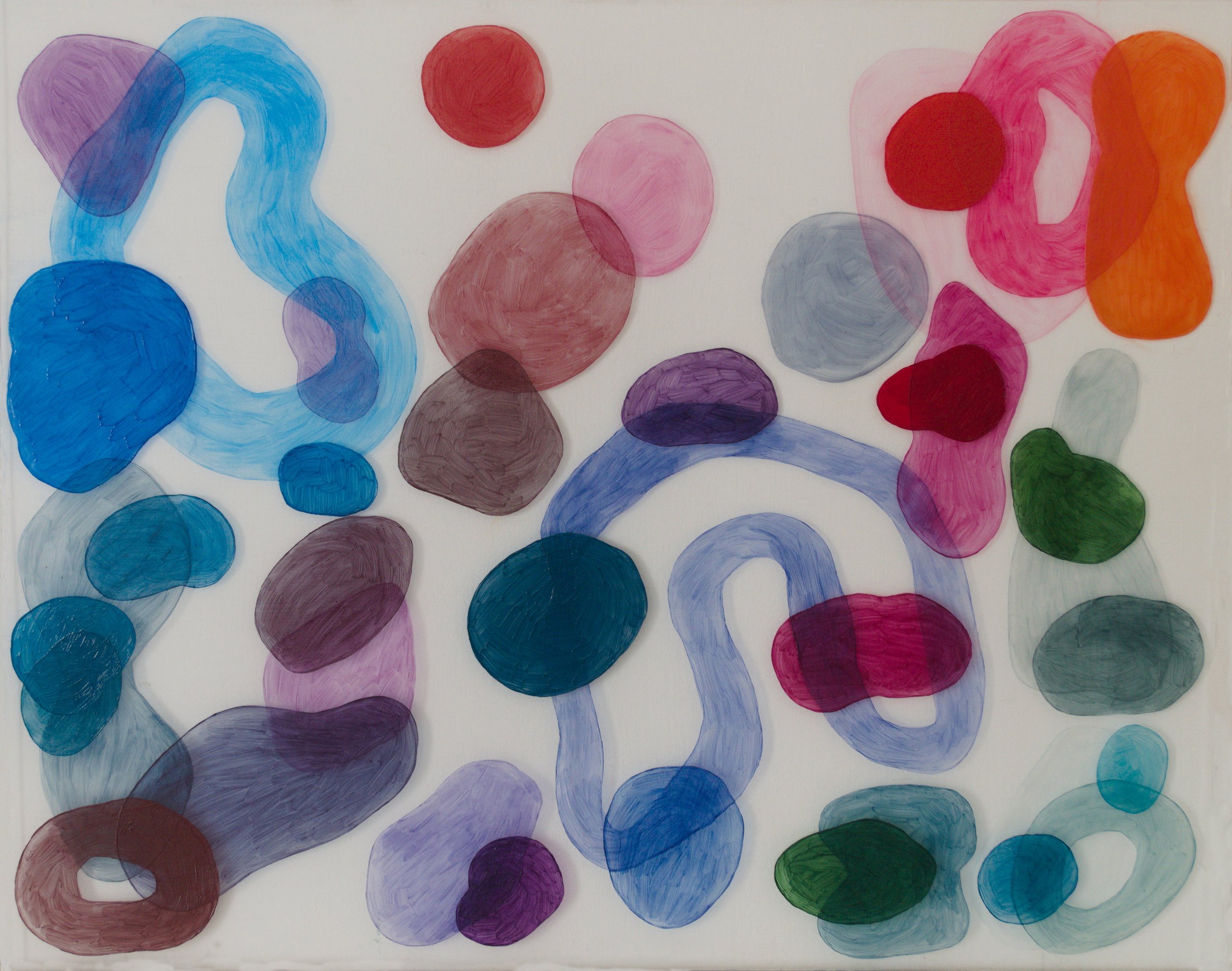 Space Odyssey,
39 3/8 x 31 1/2 inches,
Acrylic on Methacrylate,
2020