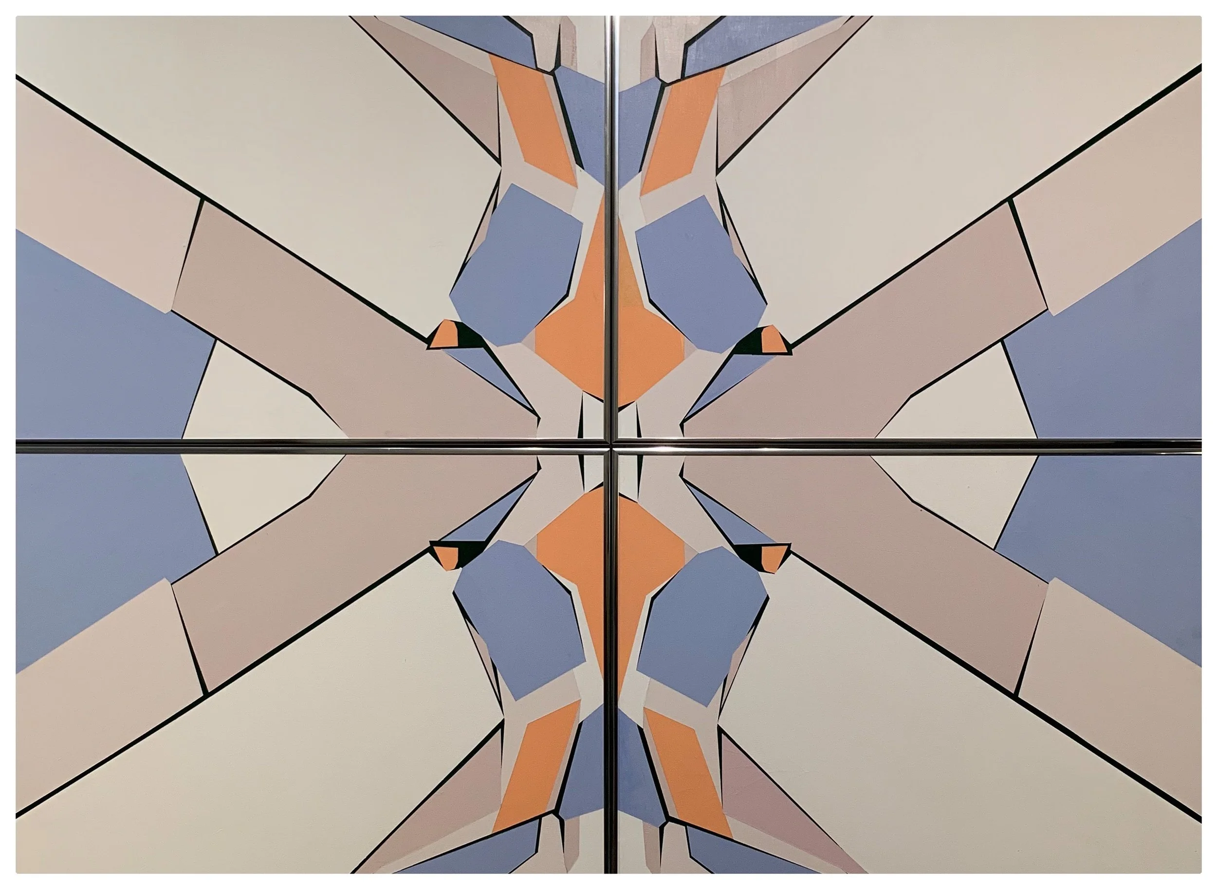 Untitled: Cliff Series
44 x 60 inches,
Acrylic on Canvas
2003