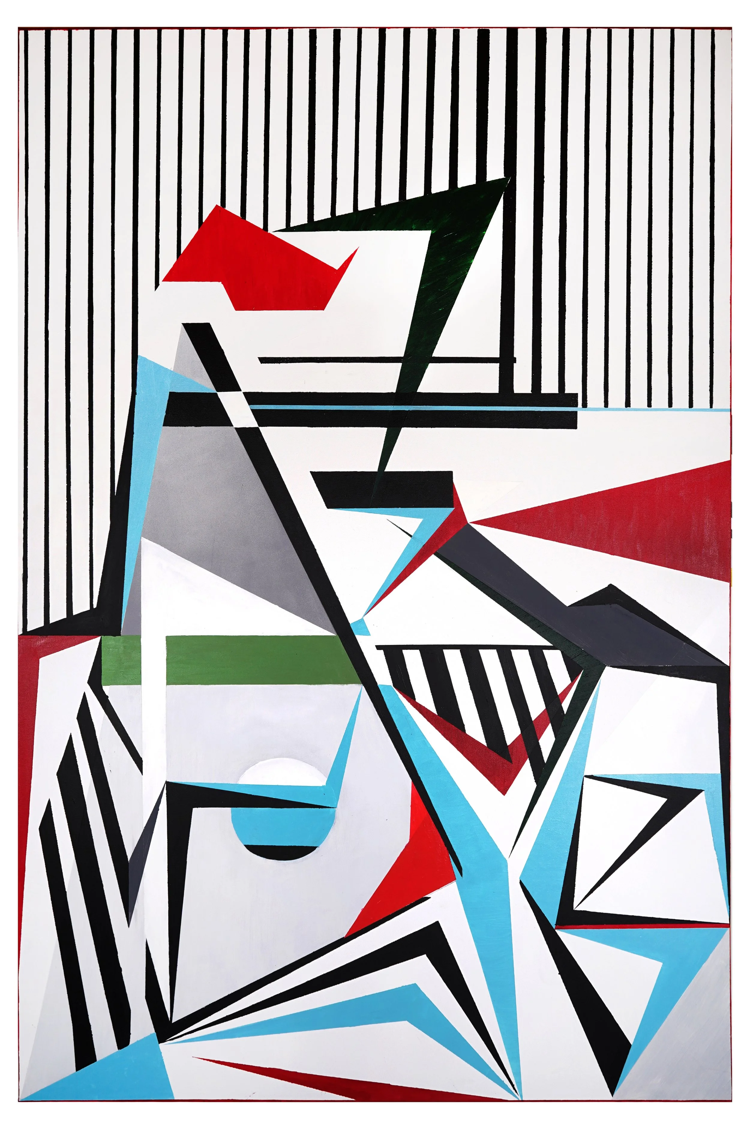 Up,
60 x 40 inches,
Acrylic on Canvas,
2021