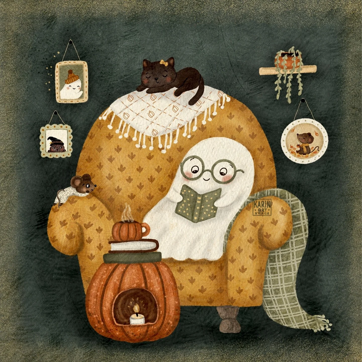 👻 Ready for Part 2 of my Cute Ghosts Collection?💖 (If you missed Part 1, it&rsquo;s in one of my previous posts)

Which one&rsquo;s your favorite this time?😉 Tell me in the comments🧡

✏️ I used my Procreate brushes to draw all those soft textures