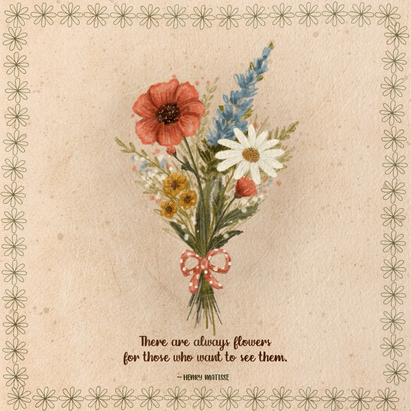 May Freebies are here🎁

🌼 Daisy Border Brush for Procreate
(I used it to create the floral border in this illustration)

🌼 Printable Mother&rsquo;s Day Card
(And if it&rsquo;s too late for this year, save it for the next one 💛)

If you&rsquo;re o