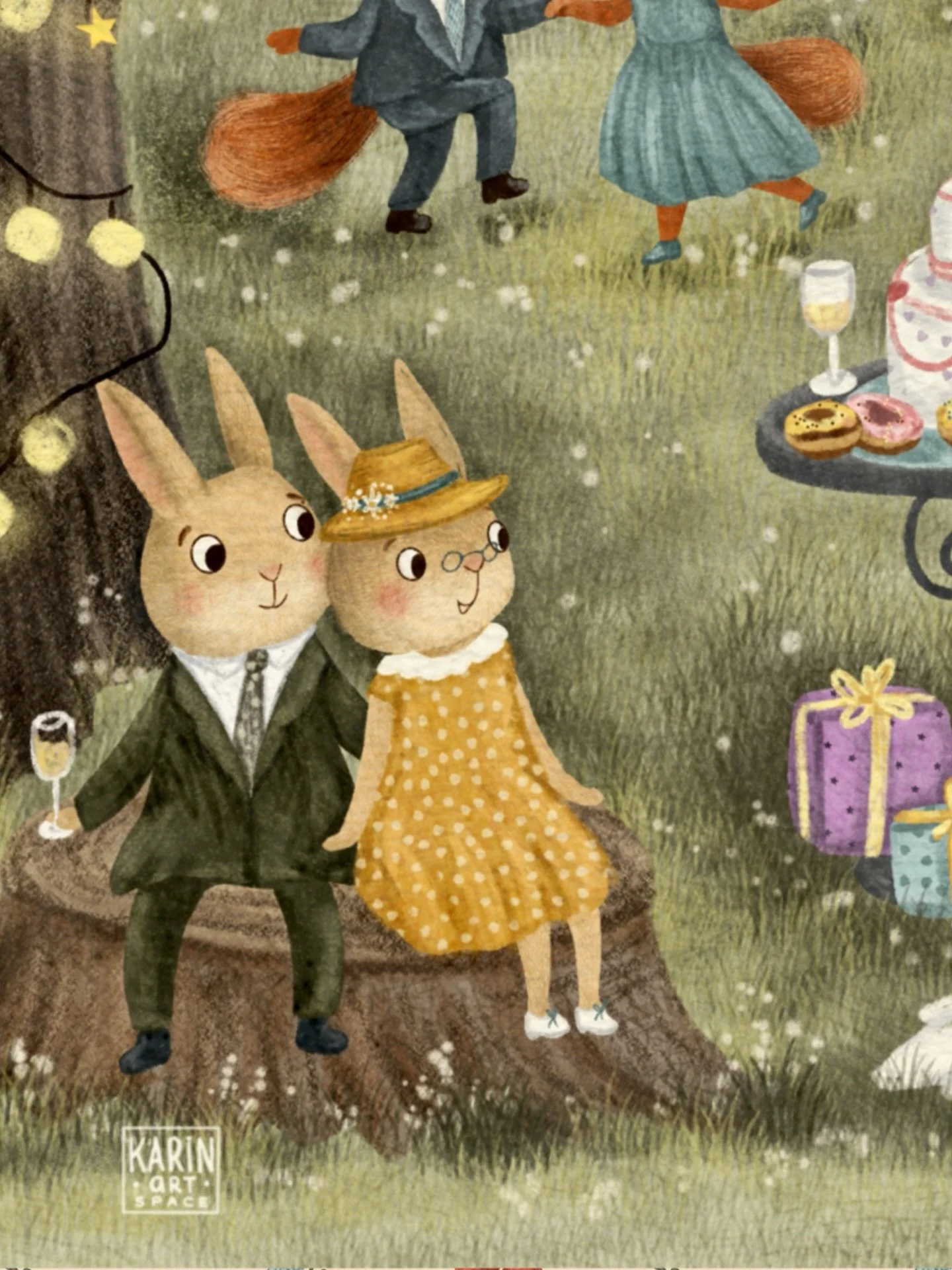 🐰Can you guess what scene these characters are part of? 😉🥰

These are just 4 small glimpses from a special commission I recently finished ✨ Stay tuned for the full reveal soon 😍

And if you feel drawn to creating whimsical, story-filled cozy scen