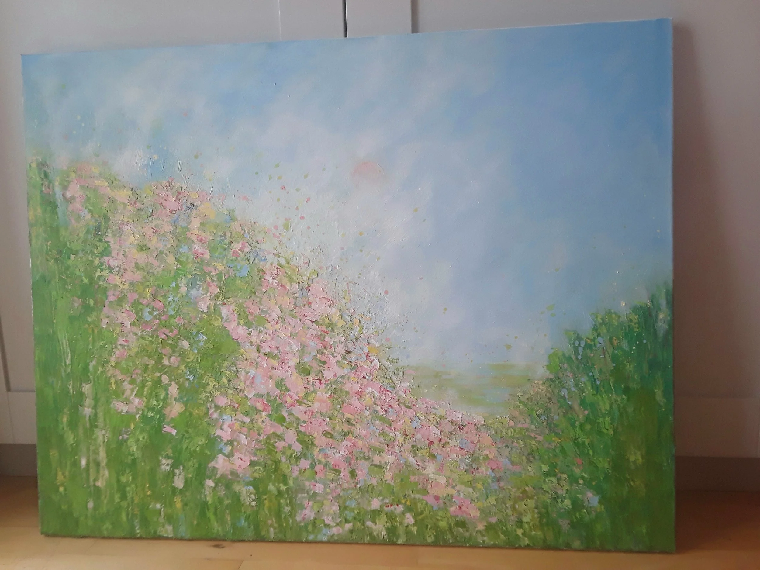 Spring Morning in Pink
