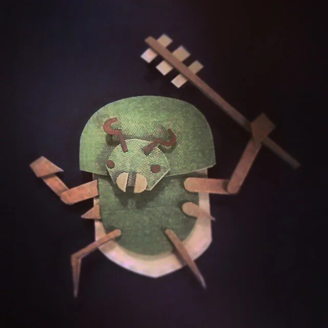 cardboard drone