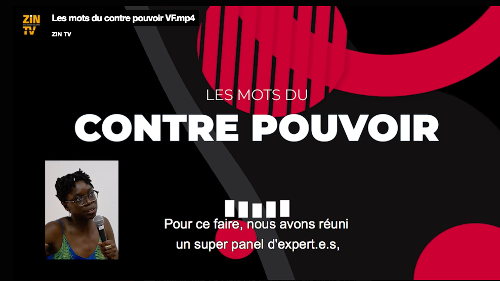 Les mots du contre-pouvoir