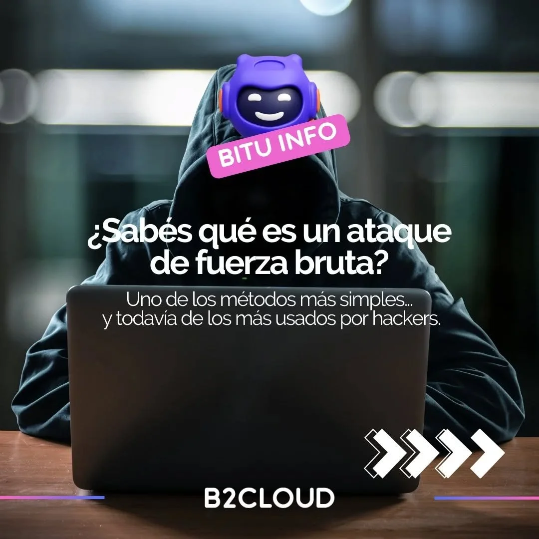 🔐 &iquest;Sab&eacute;s qu&eacute; es un ataque de fuerza bruta?
Es un tipo de ataque donde un hacker intenta adivinar contrase&ntilde;as probando miles de combinaciones autom&aacute;ticamente hasta encontrar la correcta.
🚨 Aunque parezca b&aacute;s