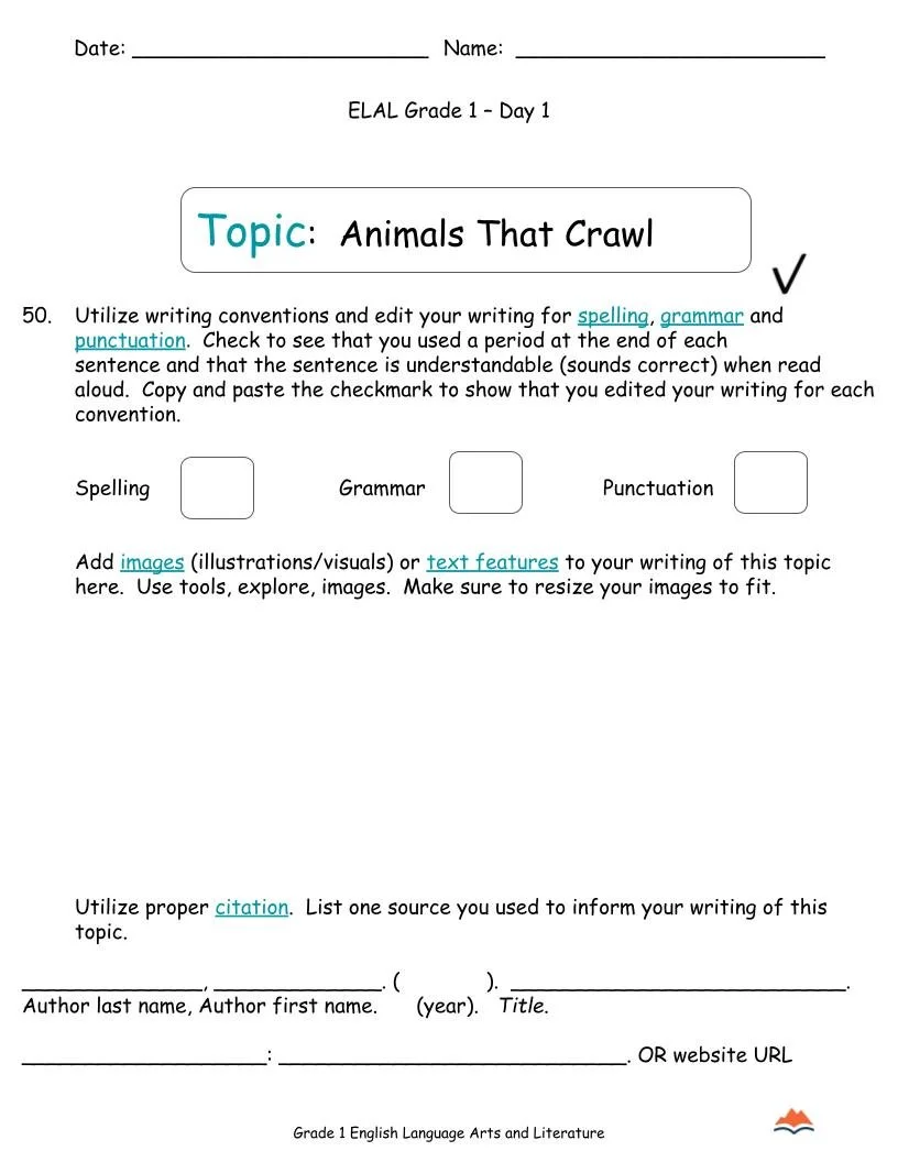 1st Grade ELA Sep-Nov {Full Curriculum} 20+ Activities Each Day-No Prep (12).jpg