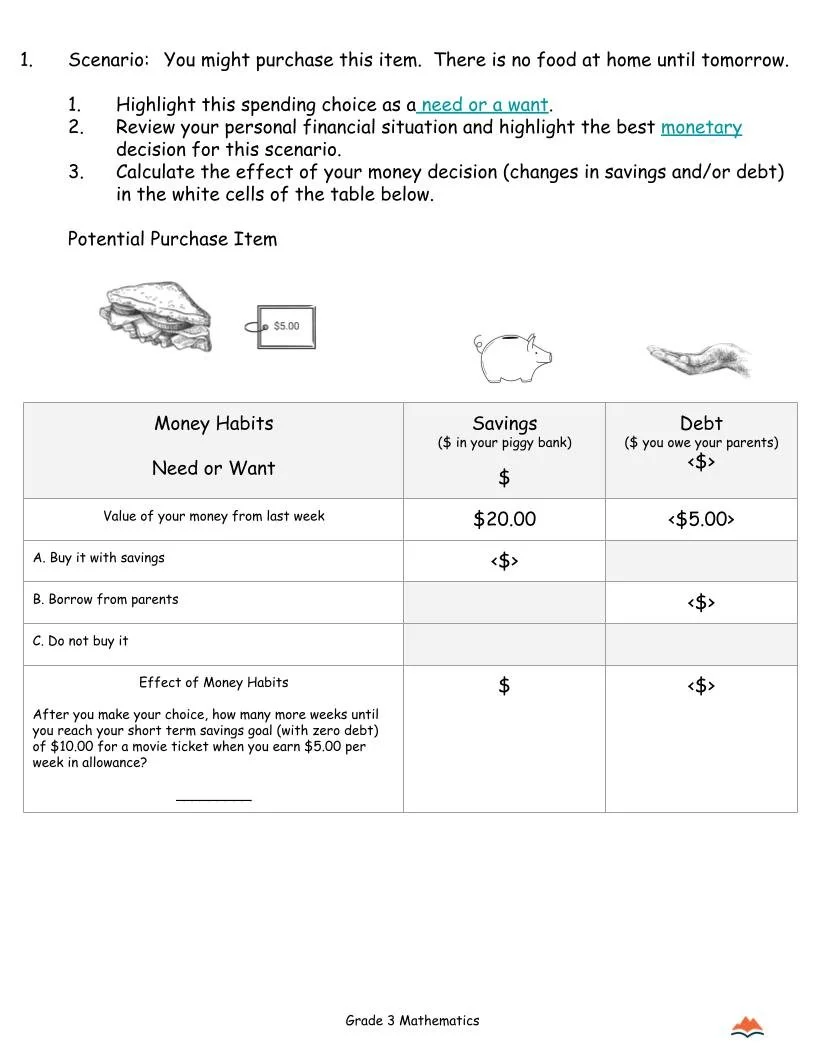 3rd Grade MATH Worksheets-Financial Mathematics-180 Activities-FREE (1).jpg