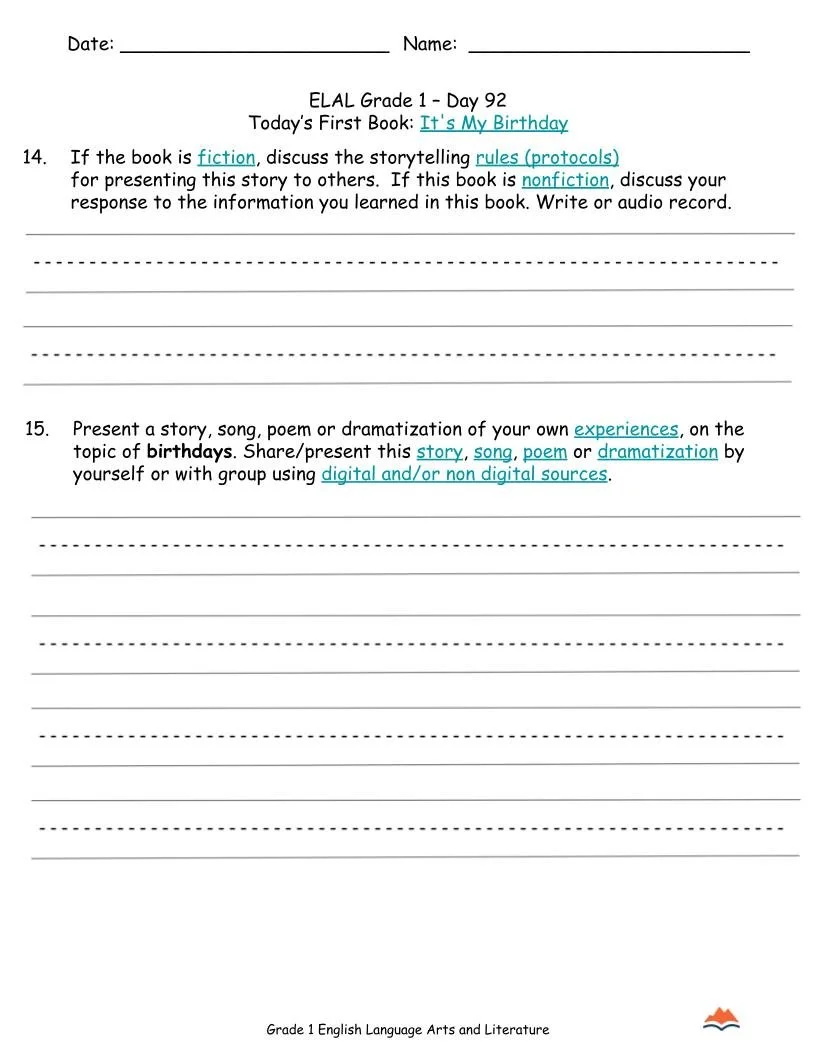 Grade 1 ELAL Full Curriculum Days 91-135 Lessons _ Alberta _ 45 Days _ No Prep (4).jpg