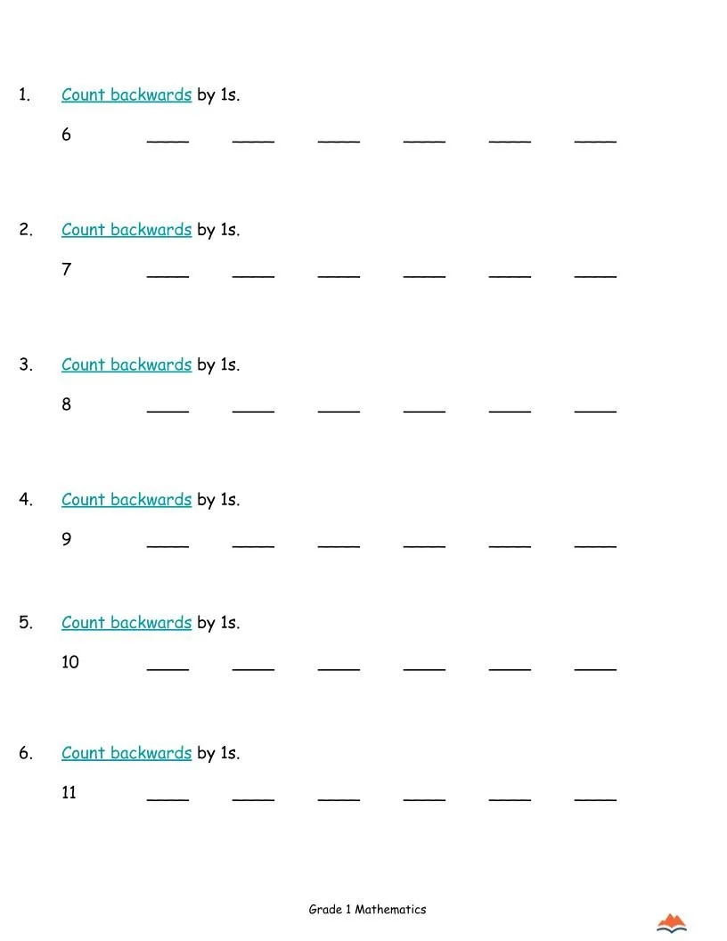1st Grade MATH Worksheets-Number Countdown-180 Learning Activities-FREE (1).jpg