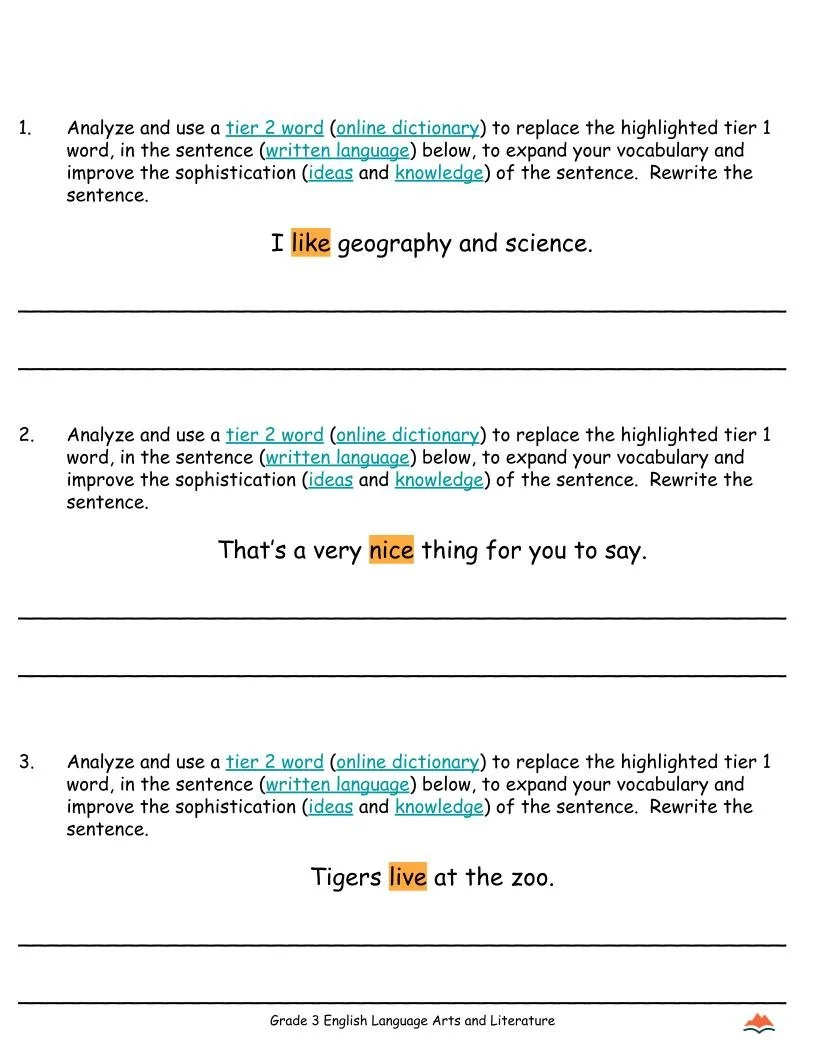 3rd Grade ELA Worksheets-Vocabulary+Language-180 Learning Activities-FREE (5).jpg