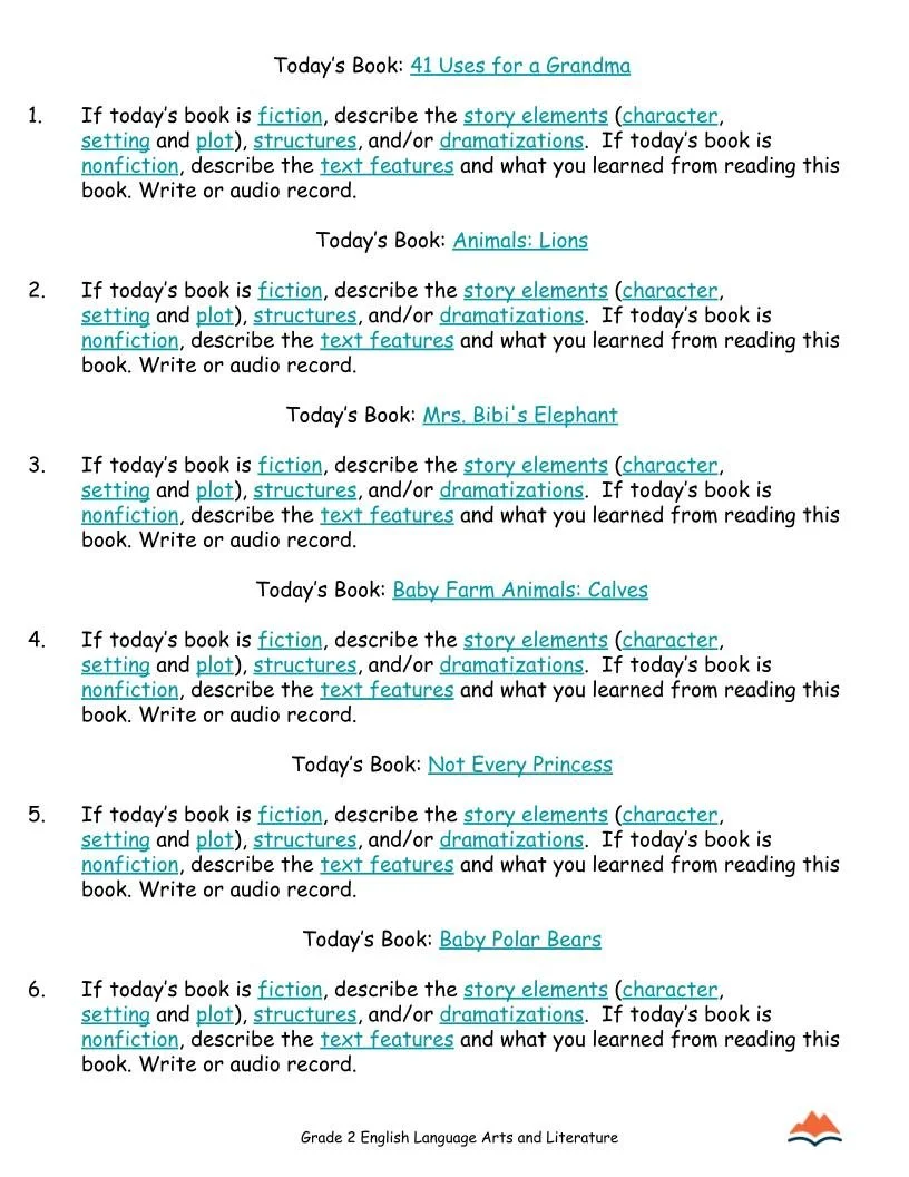 2nd Grade ELA Worksheets-Reading+Literature -180 Learning Activities-FREE (2).jpg