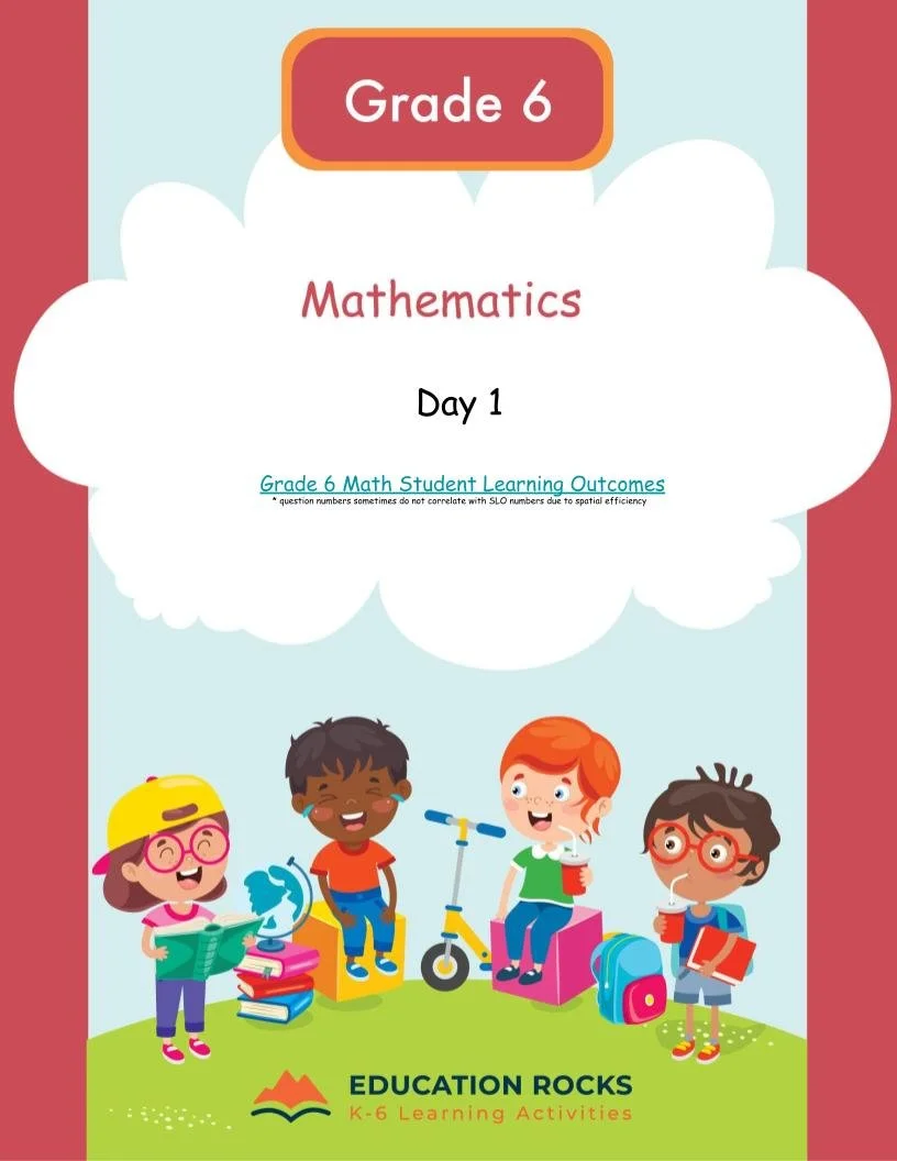 6th Grade MATH Sep-Jan {Full Curriculum} 14 Activities Each Day-FREE (1).jpg