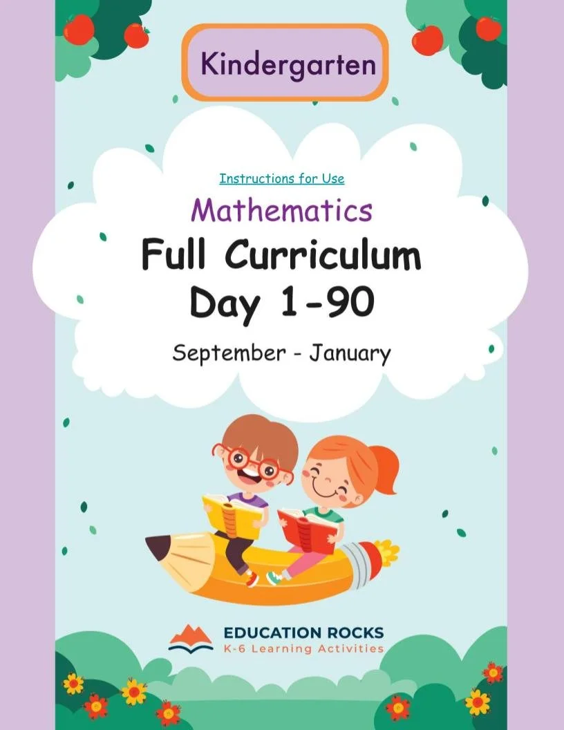 Kindergarten MATH Sep-Jan {Full Curriculum} 11 Activities Each Day-FREE.jpg