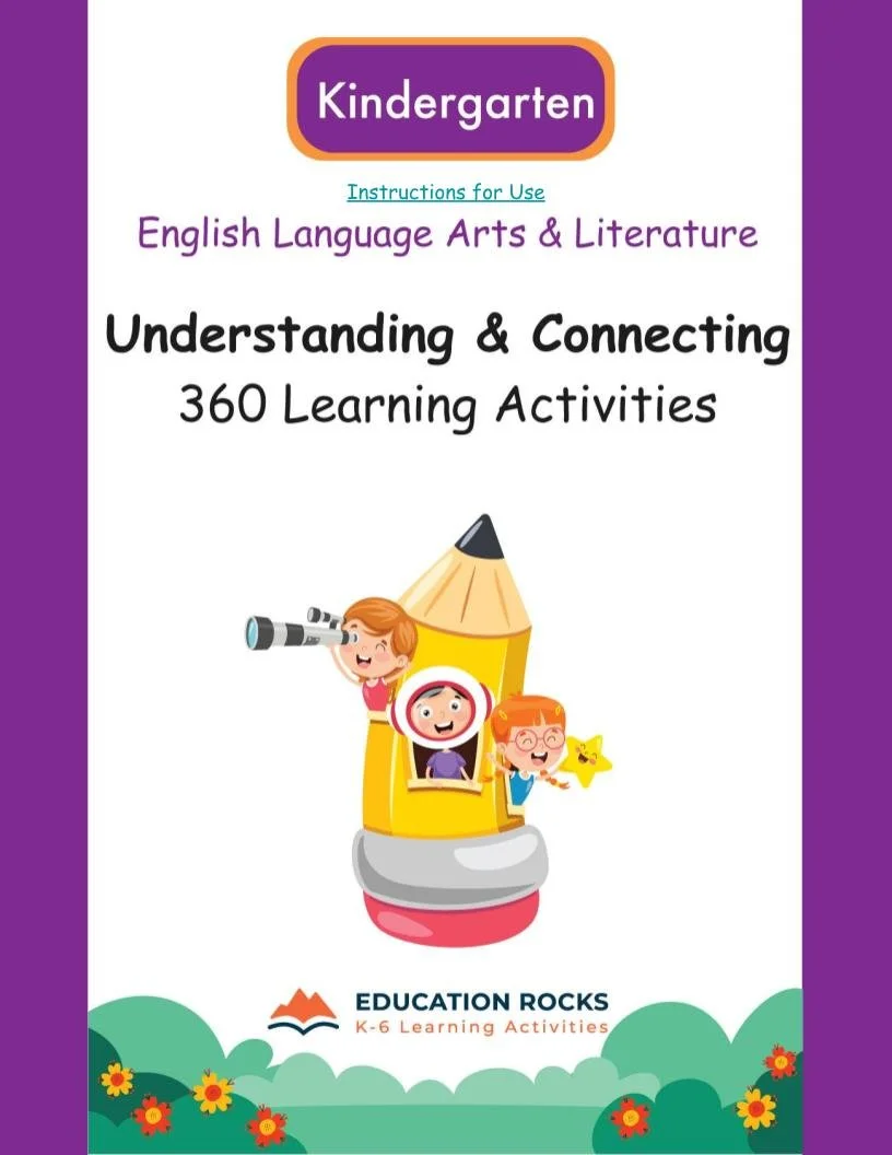 Kinder ELA Worksheets-Reading Comprehension-180 Learning Activities-FREE.jpg