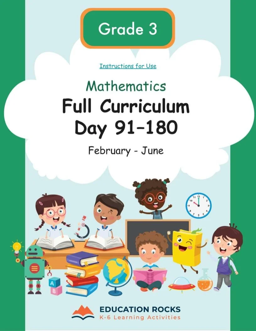 Grade 3 Math Days 91-180 Lessons _ Alberta _ 90 Days _ No Prep.jpg