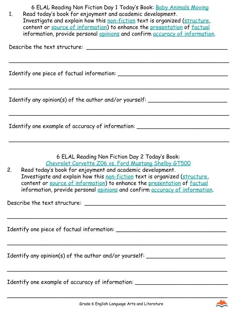 6th Grade ELA Worksheets-Reading+Literature -180 Learning Activities-FREE (3).jpg