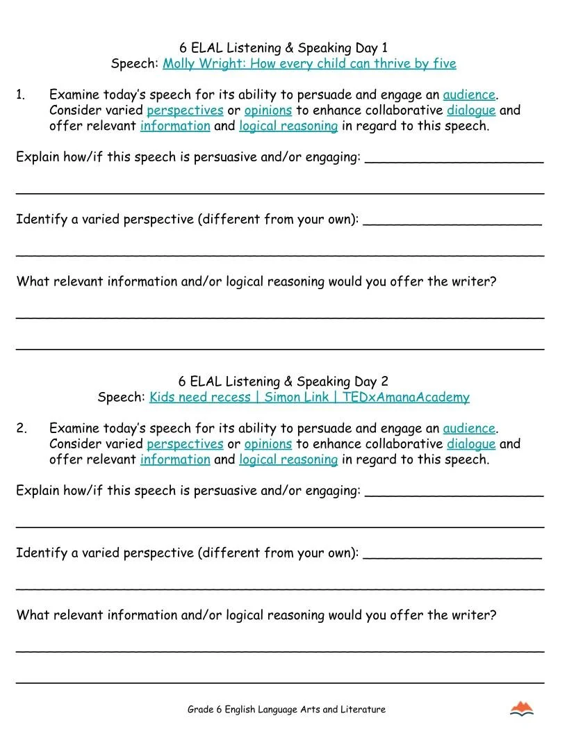 6th Grade ELA Worksheets-Speaking+Listening -180 Learning Activities-FREE (2).jpg