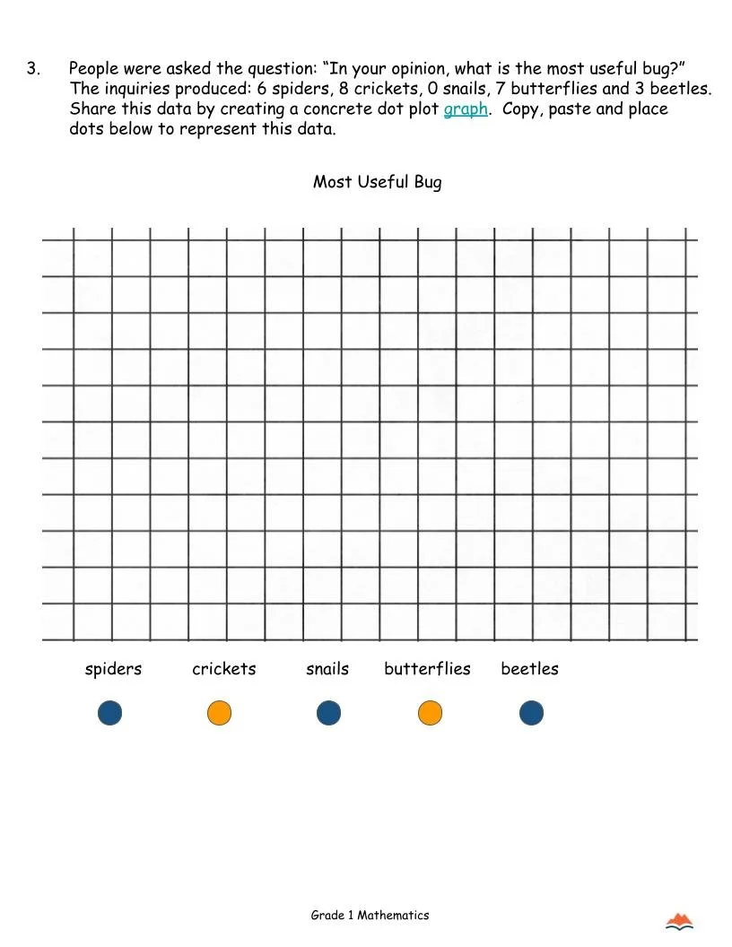 1st Grade MATH Worksheets-Data and Visuals-180 Learning Activities-FREE (1).jpg