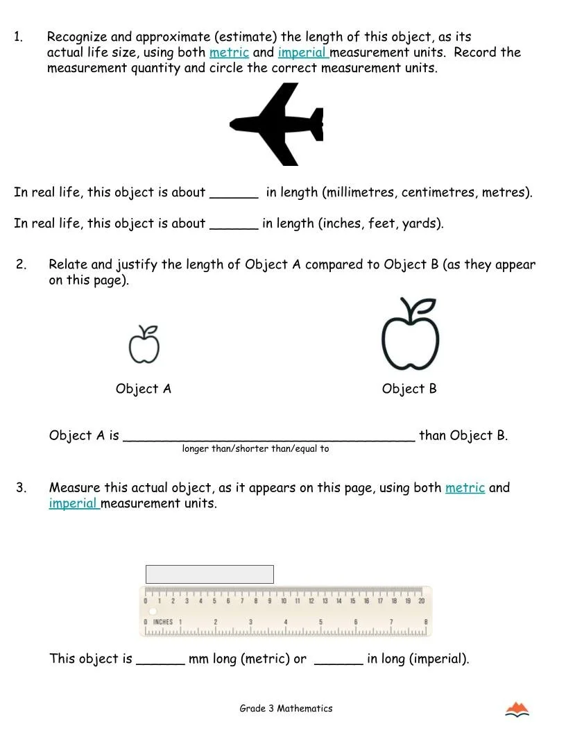 3rd Grade MATH Worksheets-Units of Measure (length)-180 Activities-FREE (1).jpg