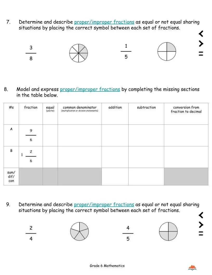 Grade 6 Math Fractions (addition & subtraction) Unit Plans _ Alberta _ 180 Days _ No Prep (3).jpg