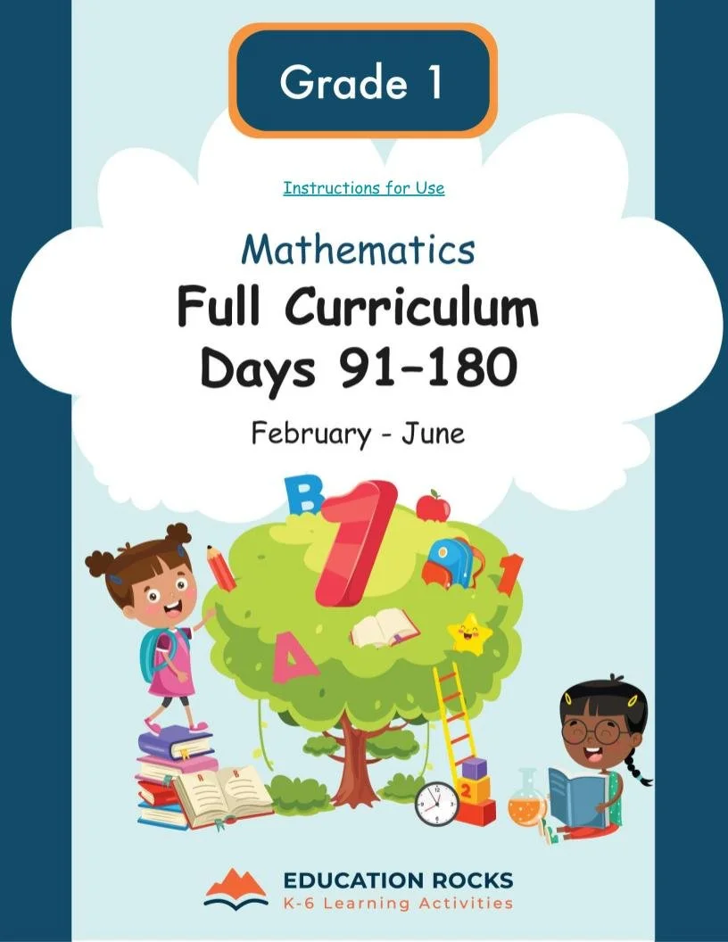 1st Grade MATH Feb-Jun {Full Curriculum} 20 Activities Each Day-FREE.jpg
