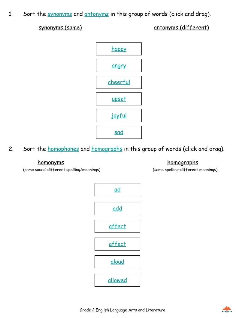 2nd Grade ELA Worksheets-Vocabulary+Language-180 Learning Activities-FREE (3).jpg