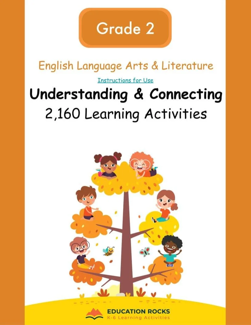 Grade 2 ELAL Understanding & Connecting Unit Plans | Alberta | 180 Days | No Prep
