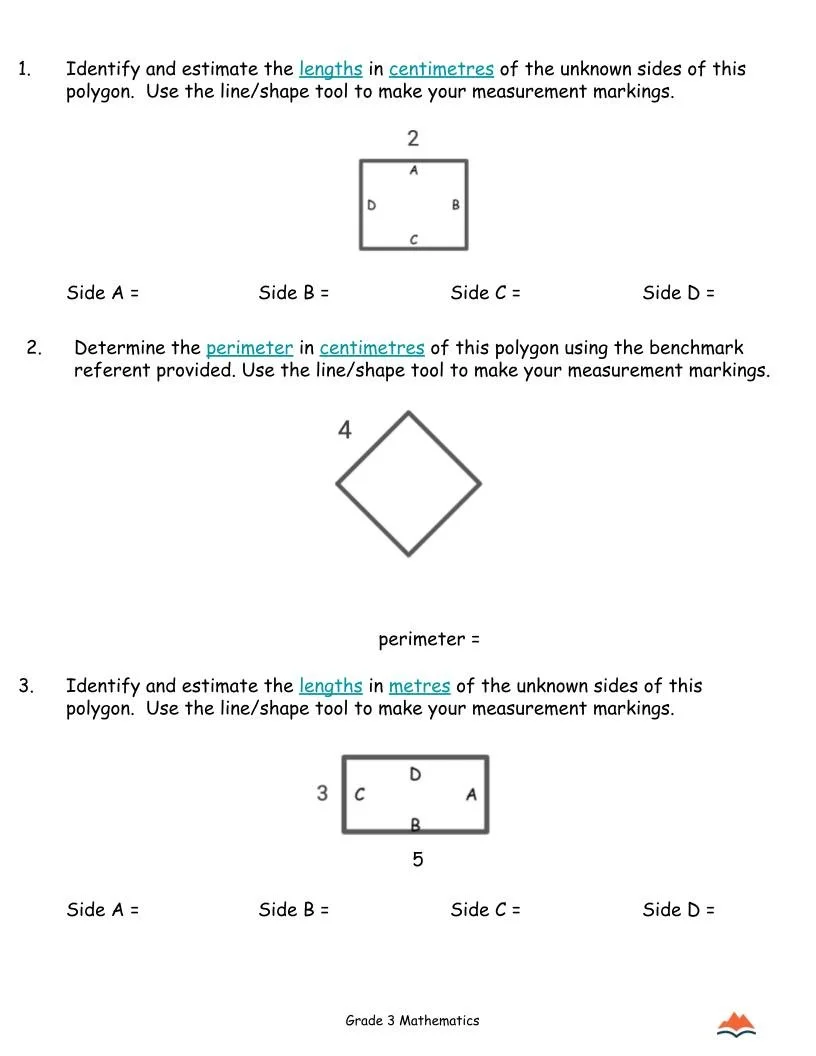 3rd Grade MATH Worksheets-Units of Measure (perimeter)-180 Learning-FREE (1).jpg