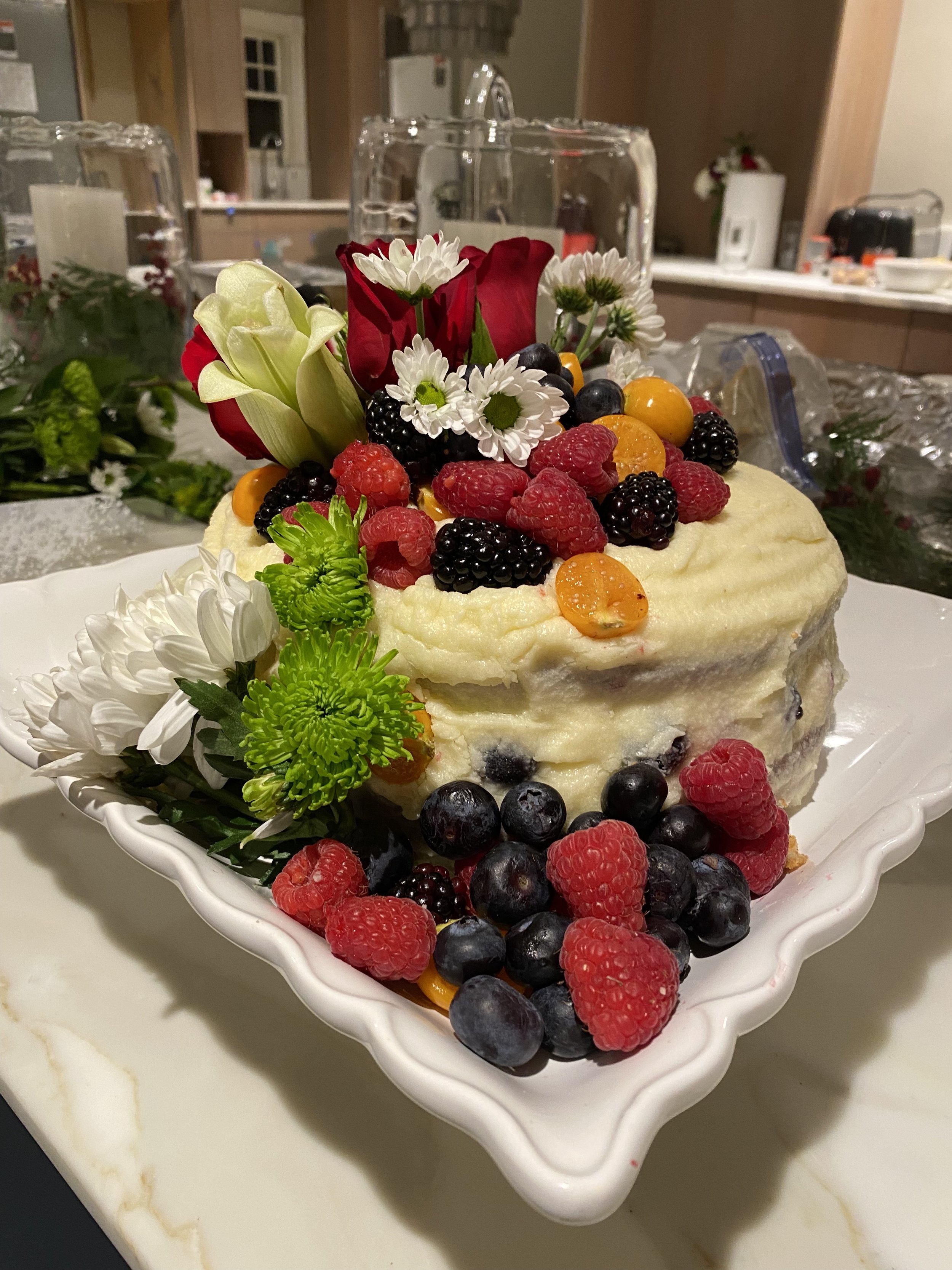 Gourmet Healthy-Eating Delight: fruit cake by Eden Healthy Private Catering