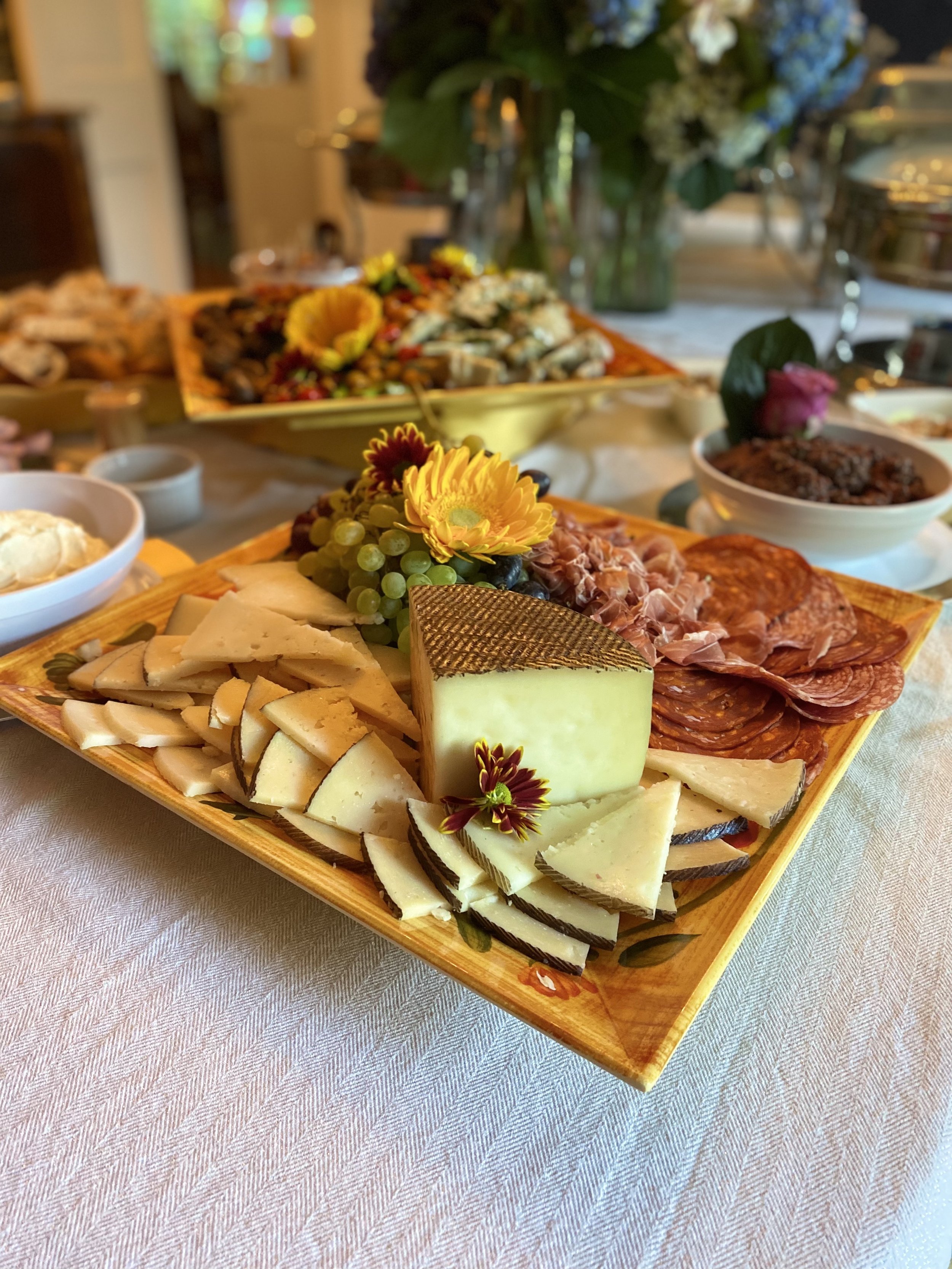 Gourmet Healthy-Eating Delight: Cheese and Meat Spread by Eden Healthy Private Catering
