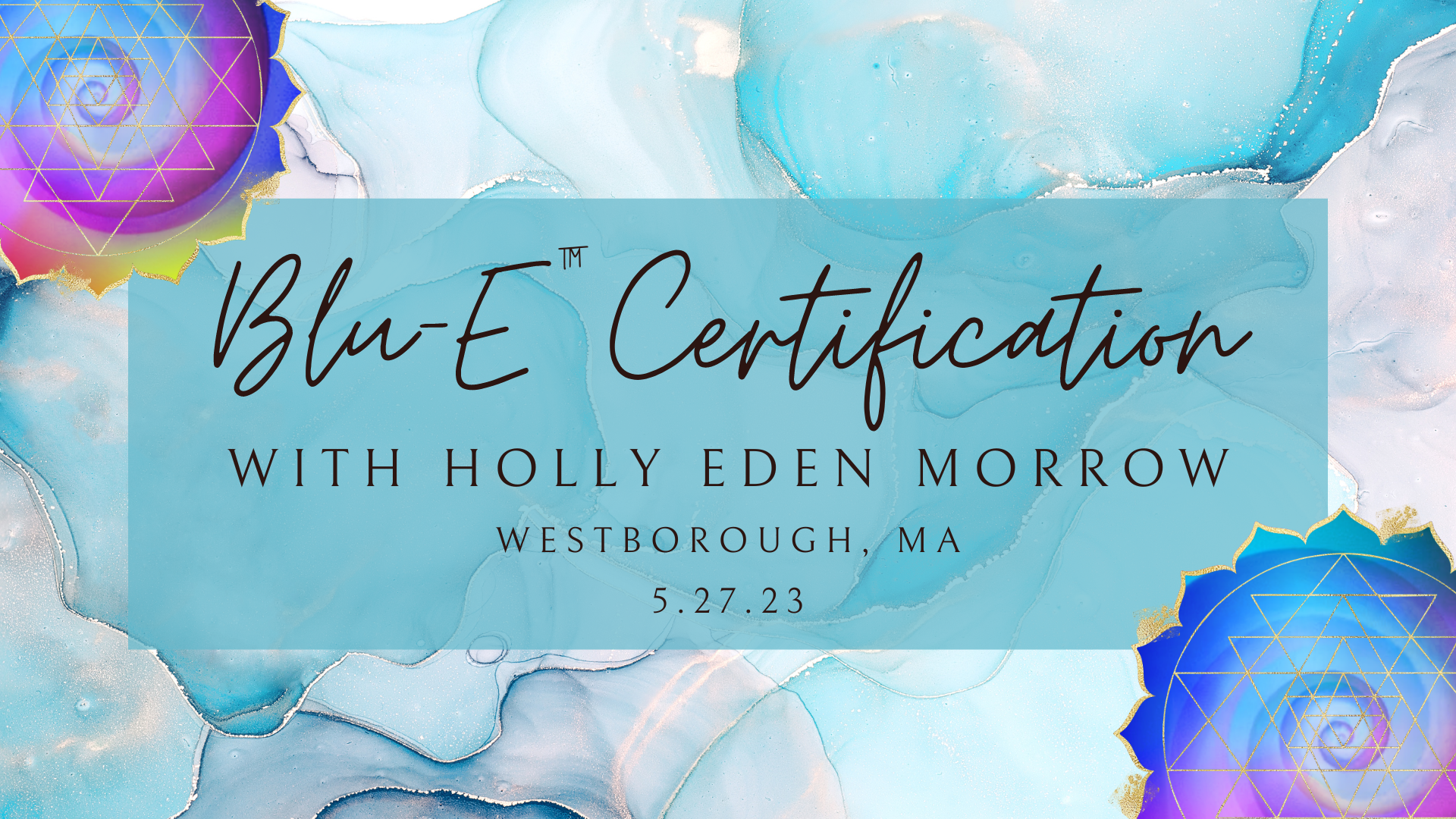 Blu-E™ Certification Level 1 (Day One)
