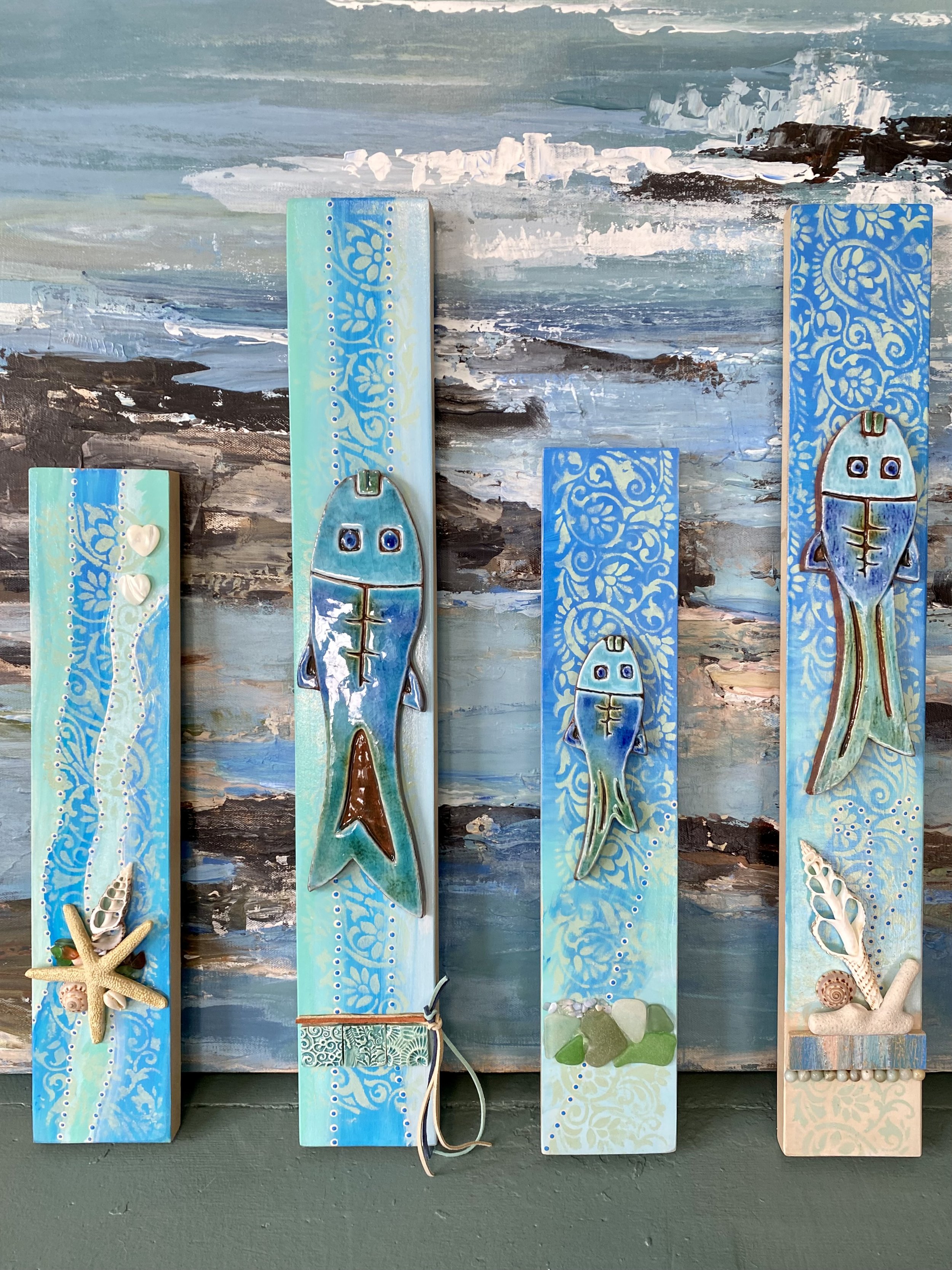 Sacred Energy Totem: Seashore Set by Holly Eden Morrow