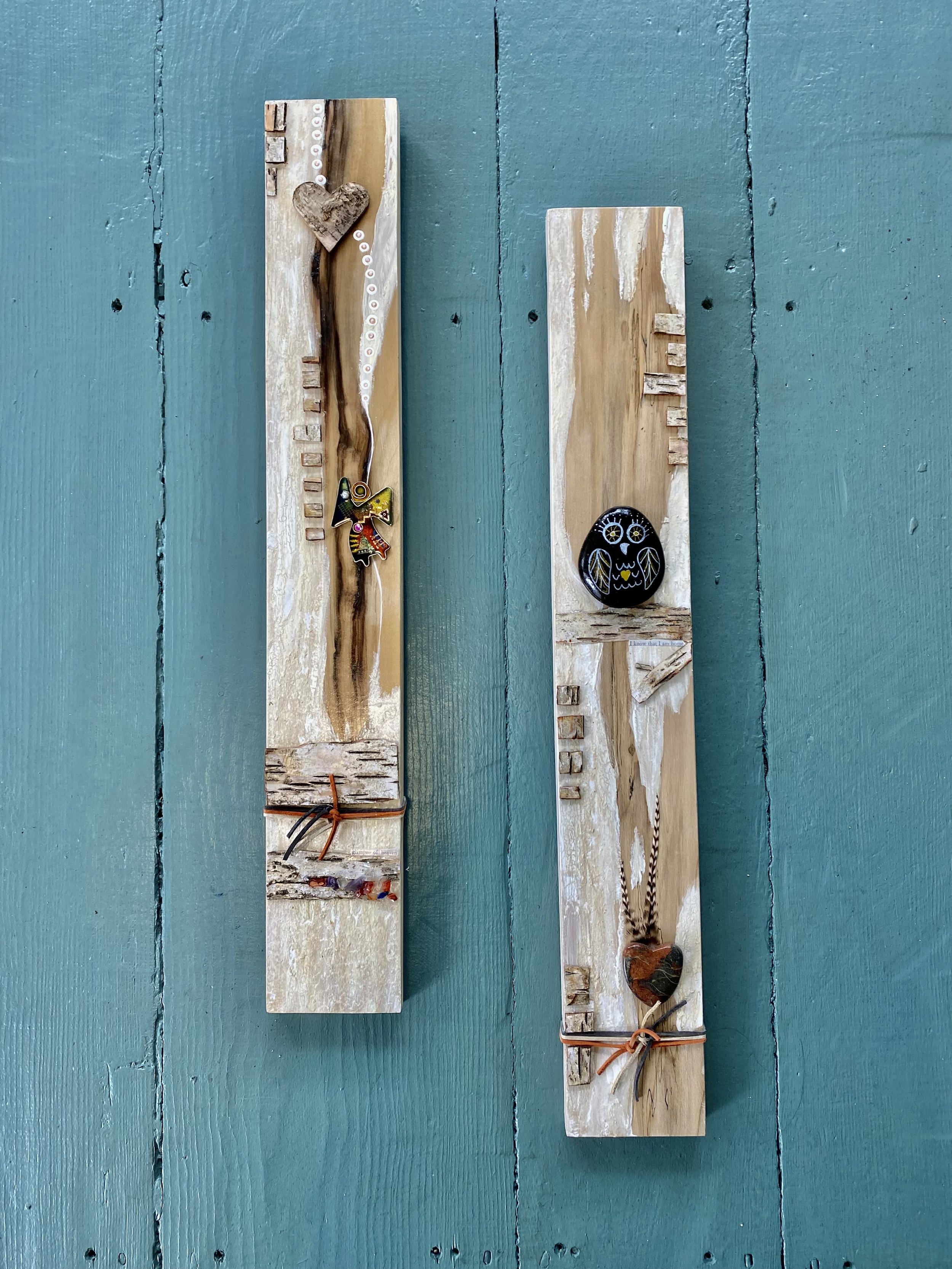 Sacred Energy Totem: Birch Trees Set by Holly Eden Morrow