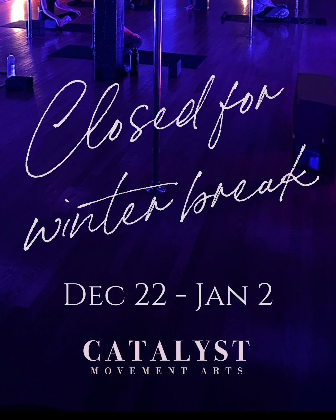 Closed for Winter Break
