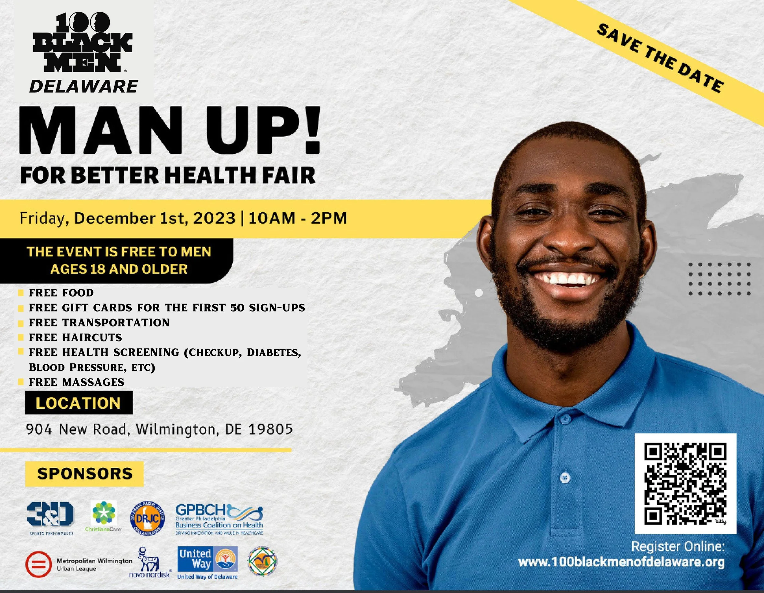 Save The Date: MAN UP! For A Better Health Fair