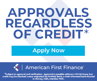 American First Finance - approvals regardless of credit, apply now