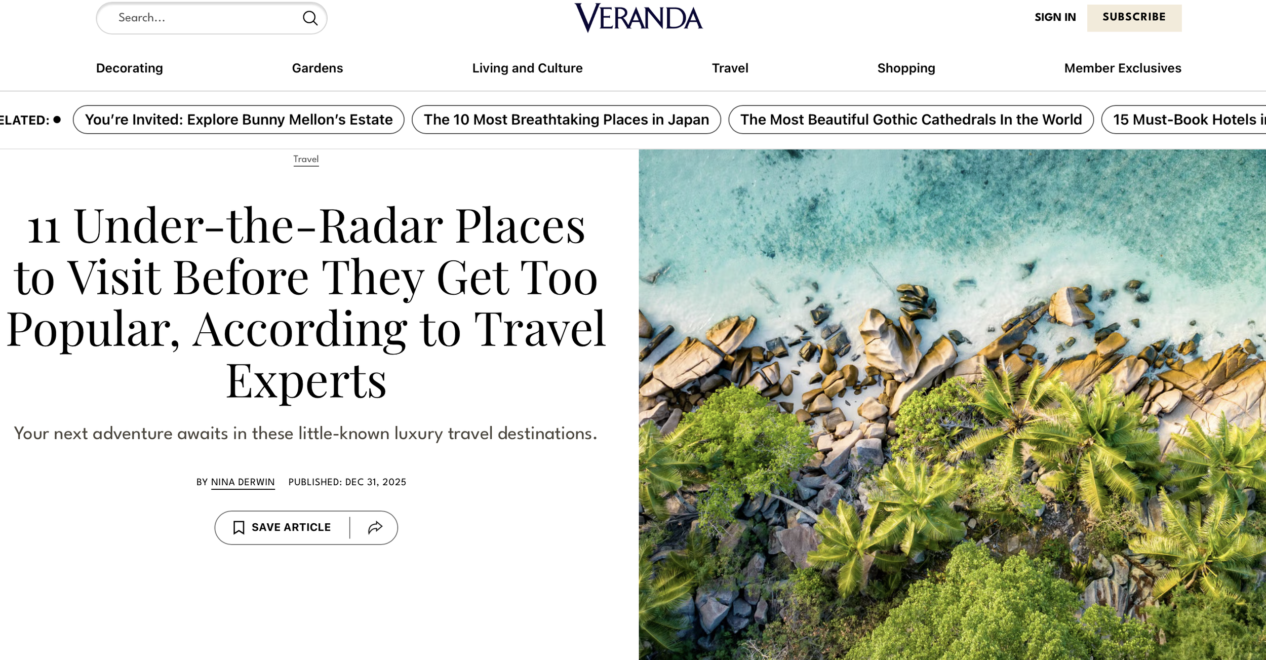 Our top spots for 'Under-the-Radar Places to Visit...'
